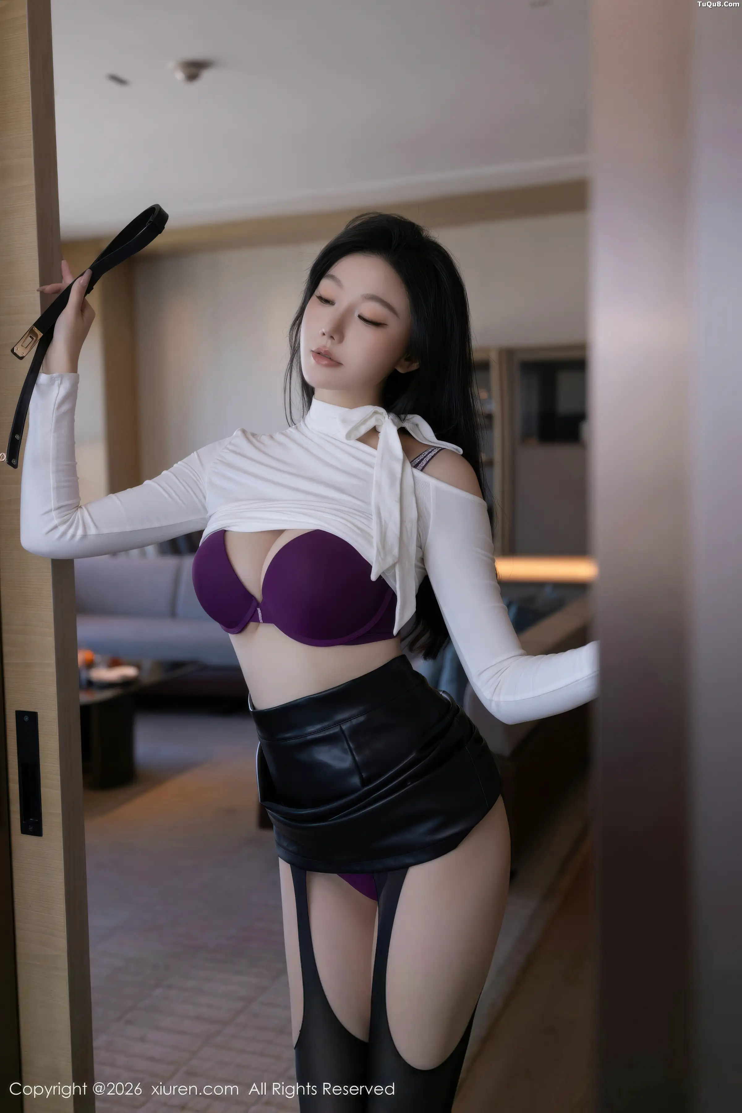 [XiuRen]高清写真图 2026.01.06 No.11201 安然anran 黑丝吊袜