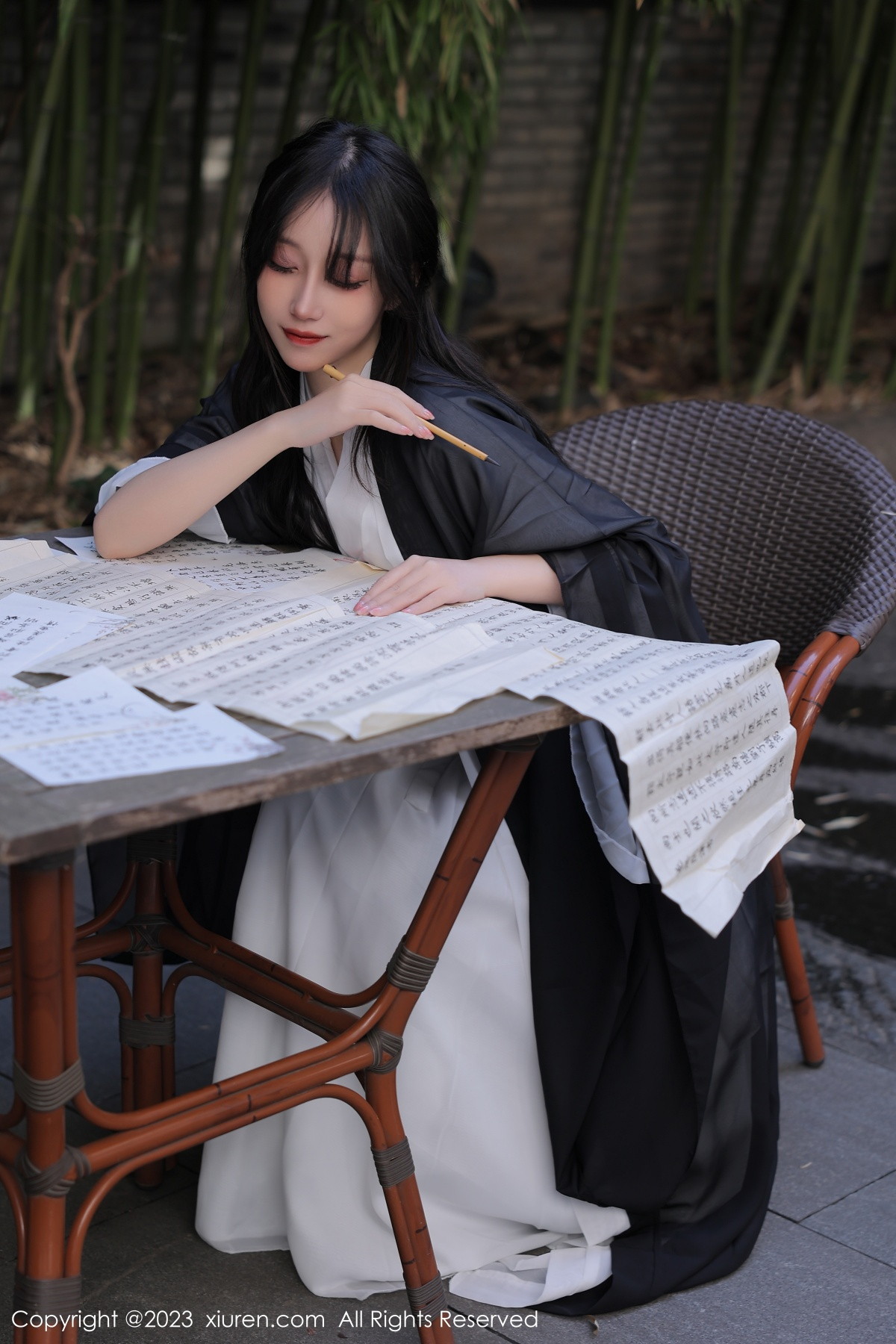 [XiuRen]高清写真图 2023.01.06 No.6094 玥儿玥er 古装美腿