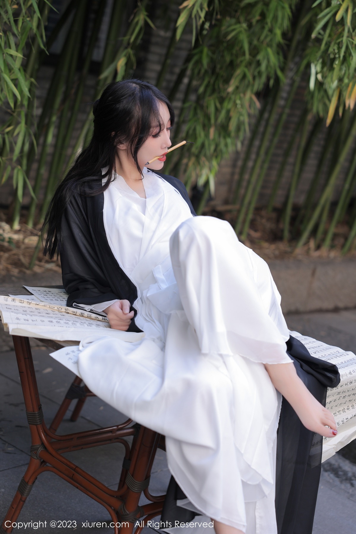 [XiuRen]高清写真图 2023.01.06 No.6094 玥儿玥er 古装美腿