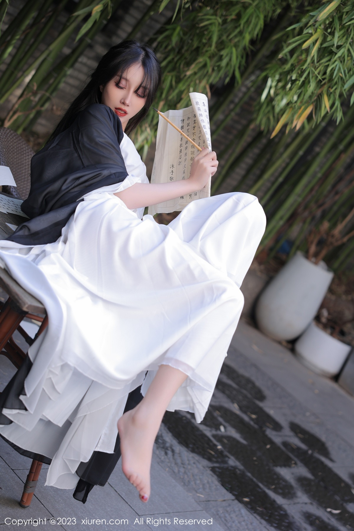 [XiuRen]高清写真图 2023.01.06 No.6094 玥儿玥er 古装美腿
