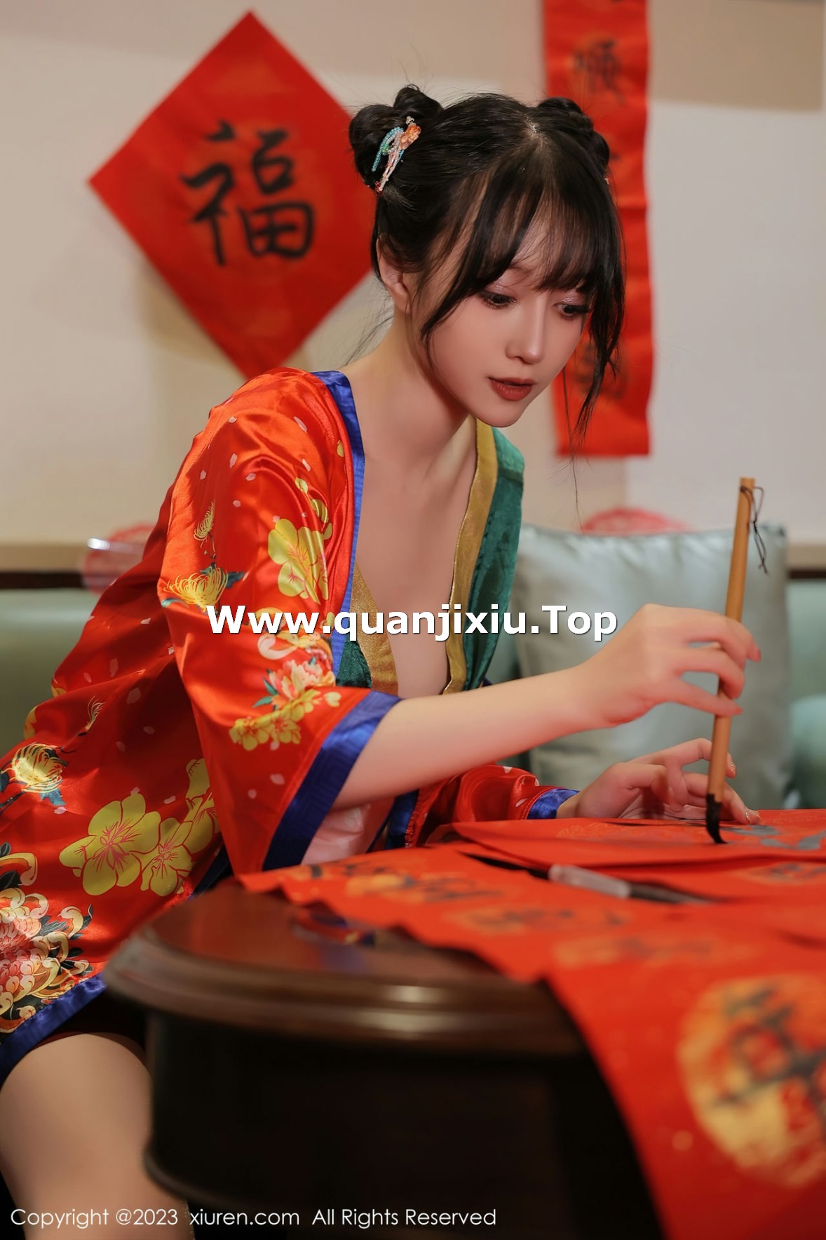 [XiuRen]高清写真图 2023.01.20 No.6167 玥儿玥er 新春美腿