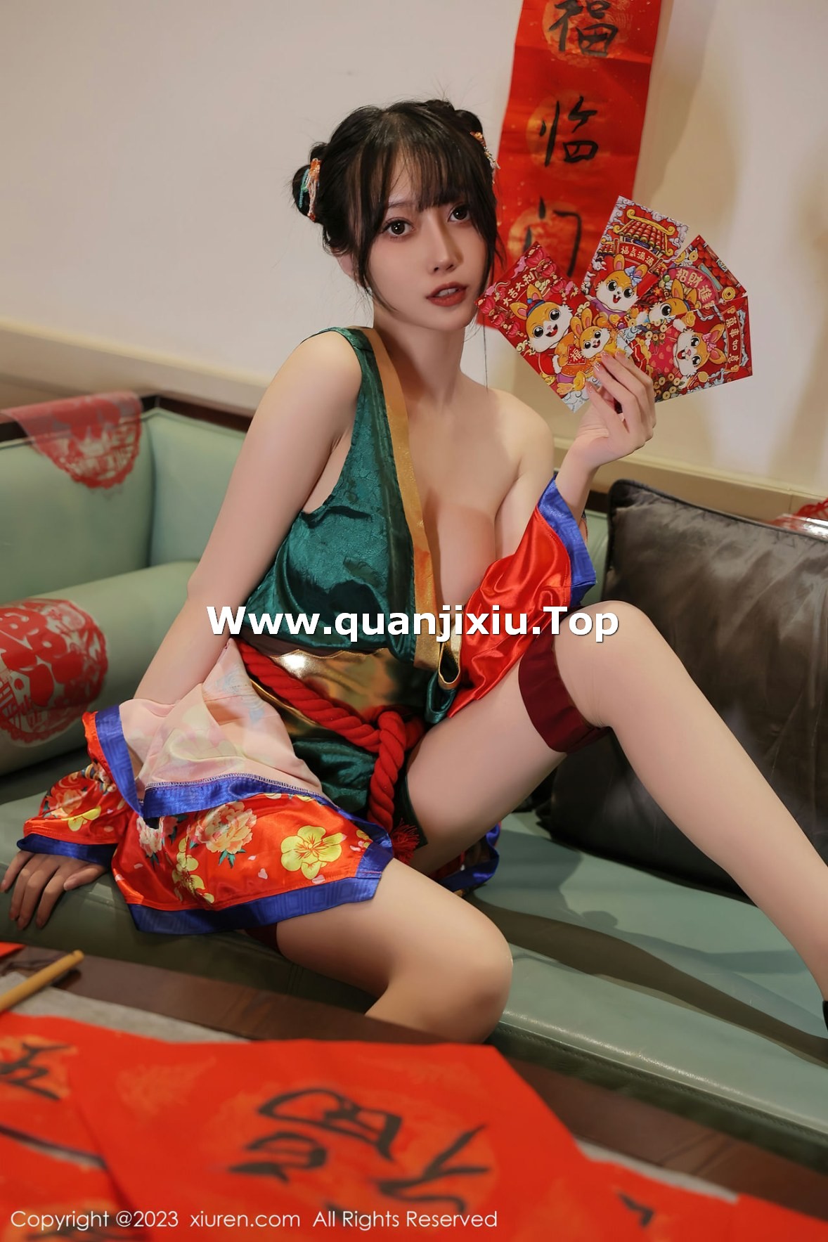 [XiuRen]高清写真图 2023.01.20 No.6167 玥儿玥er 新春美腿