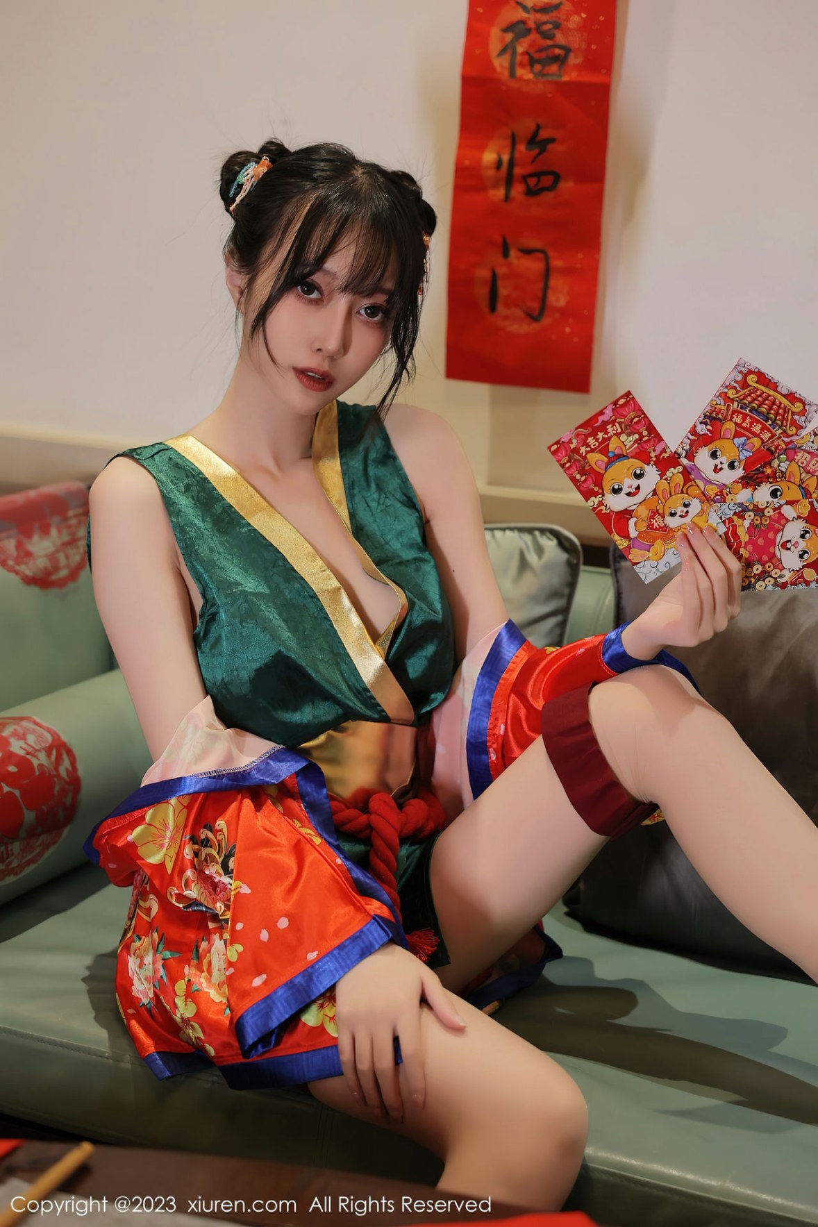 [XiuRen]高清写真图 2023.01.20 No.6167 玥儿玥er 新春美腿