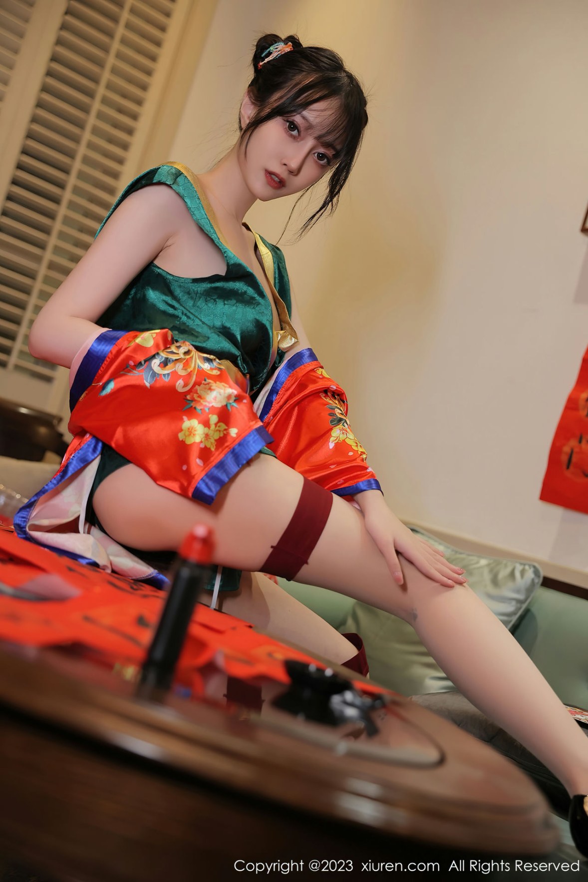 [XiuRen]高清写真图 2023.01.20 No.6167 玥儿玥er 新春美腿