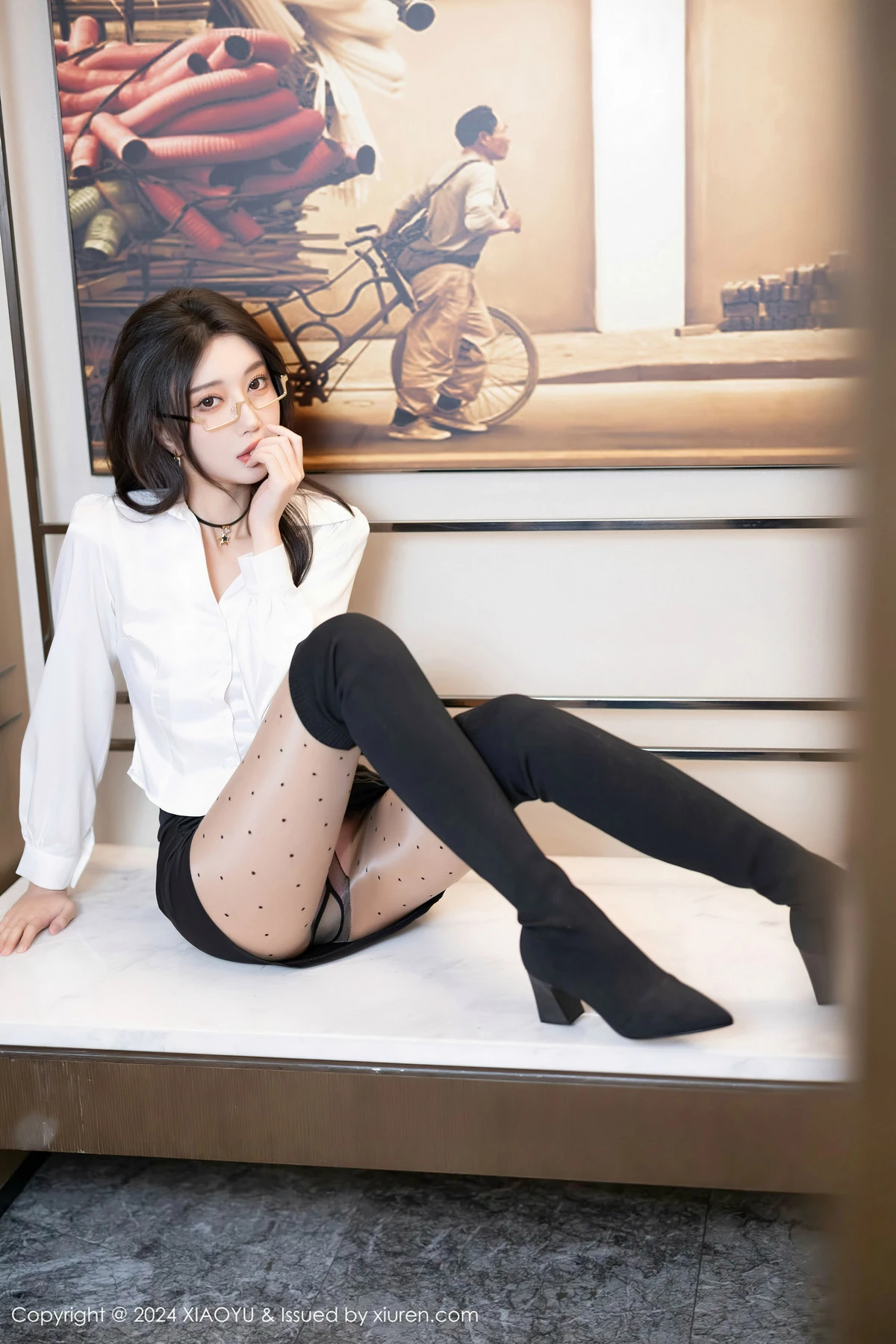 [XIAOYU]高清写真图 2024.04.15 VOL.1234 玥儿玥 美腿丝袜