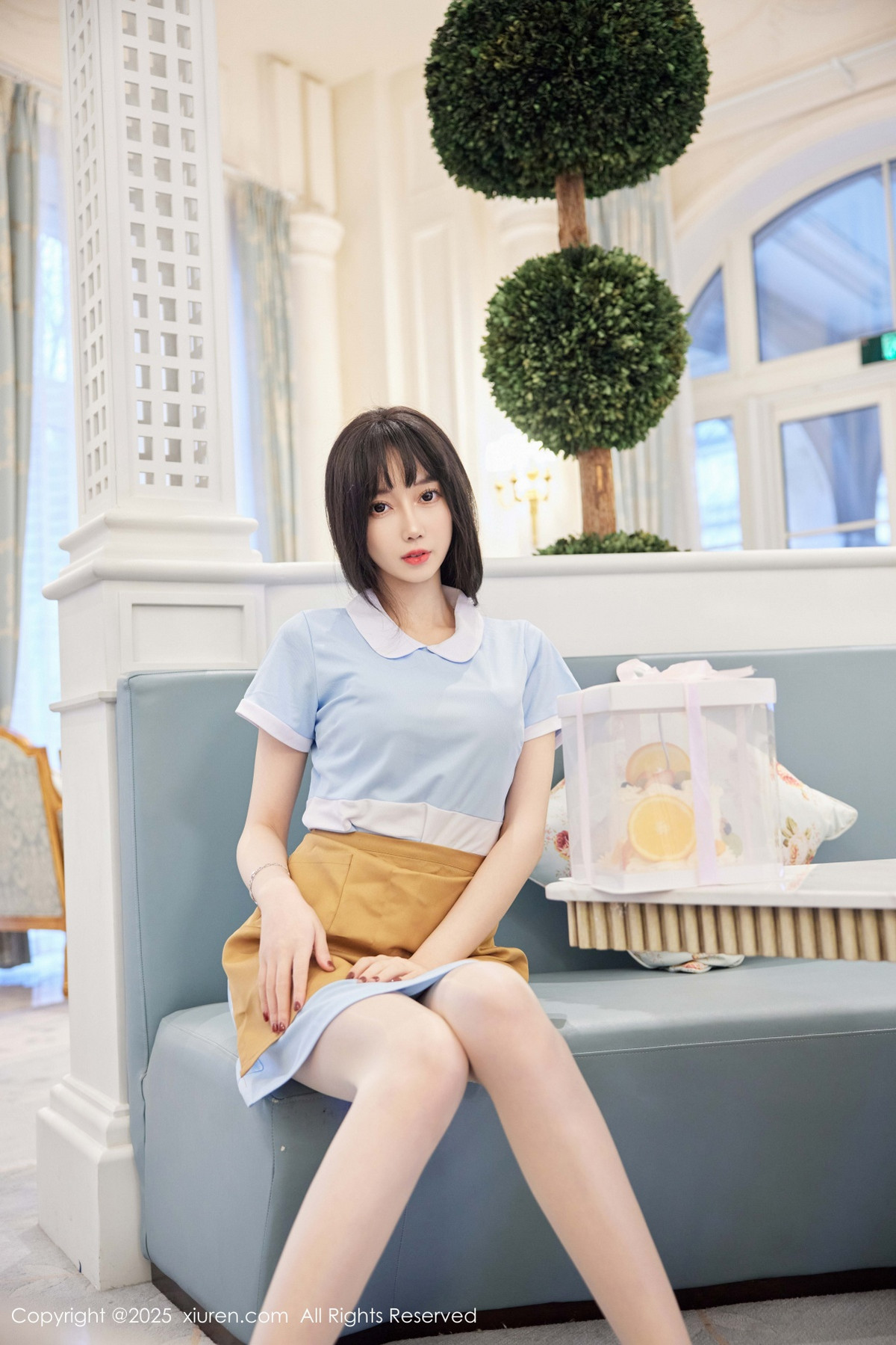 [XiuRen]高清写真图 2025.02.10 No.9864 玥儿玥er 丝袜美腿