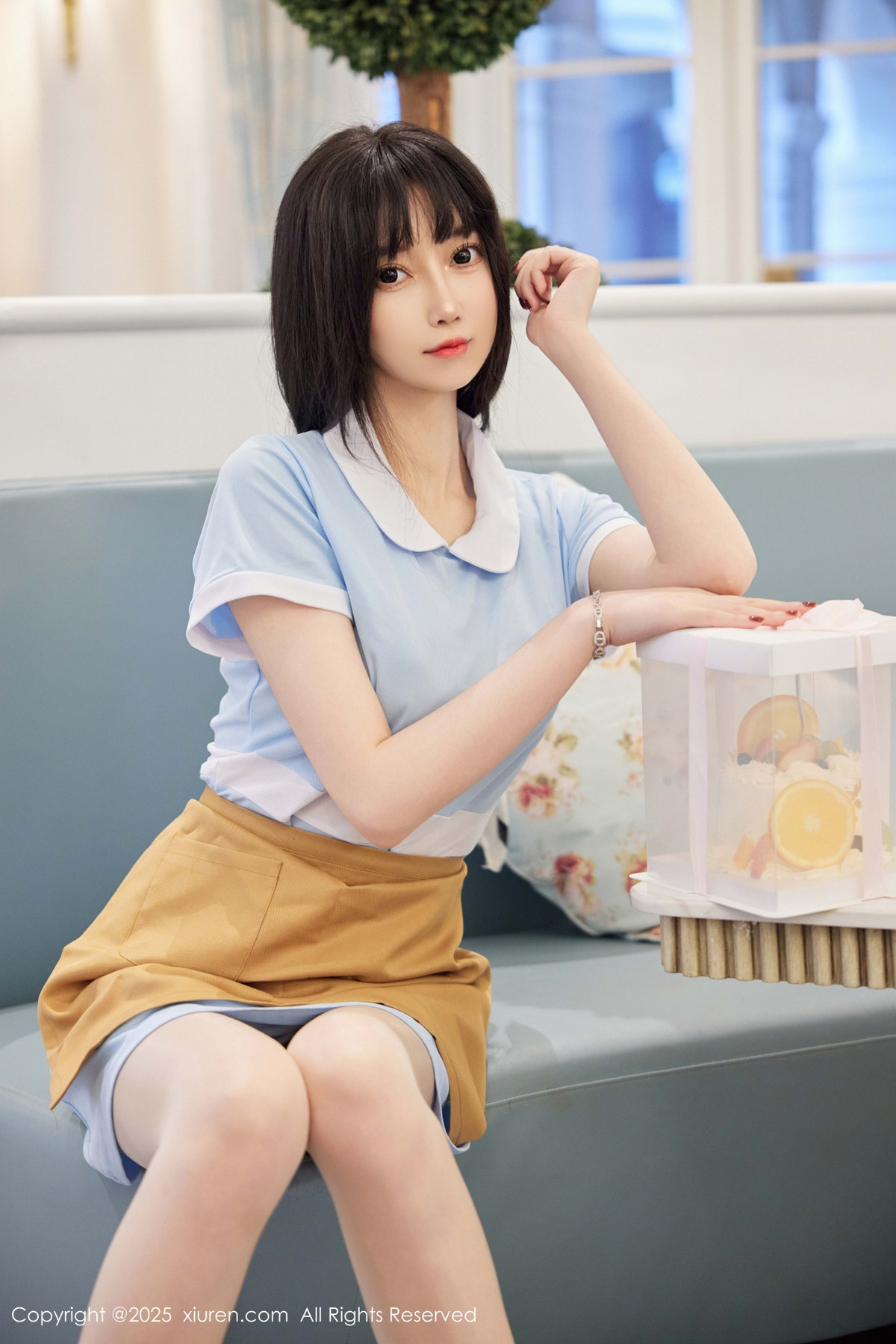[XiuRen]高清写真图 2025.02.10 No.9864 玥儿玥er 丝袜美腿