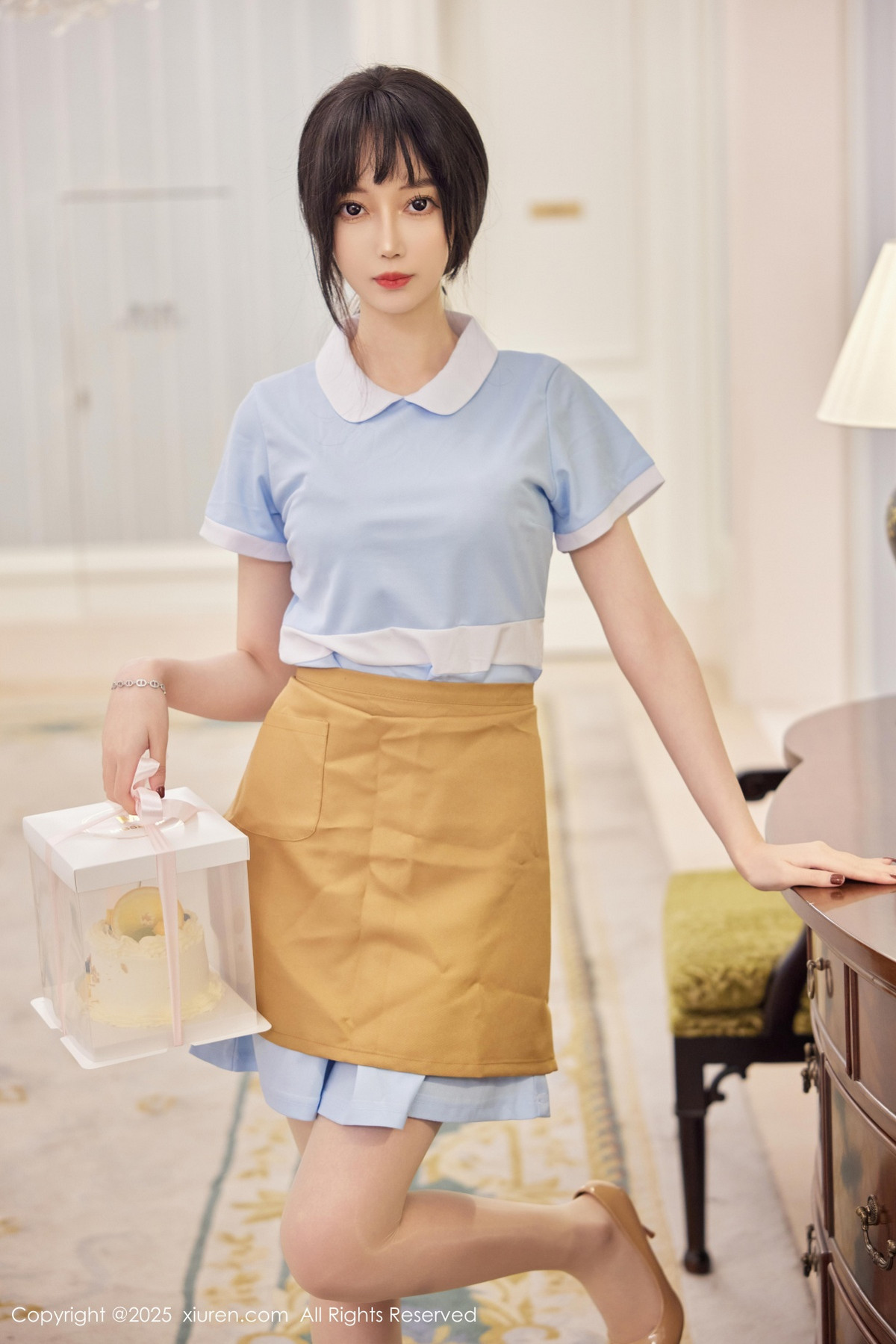 [XiuRen]高清写真图 2025.02.10 No.9864 玥儿玥er 丝袜美腿