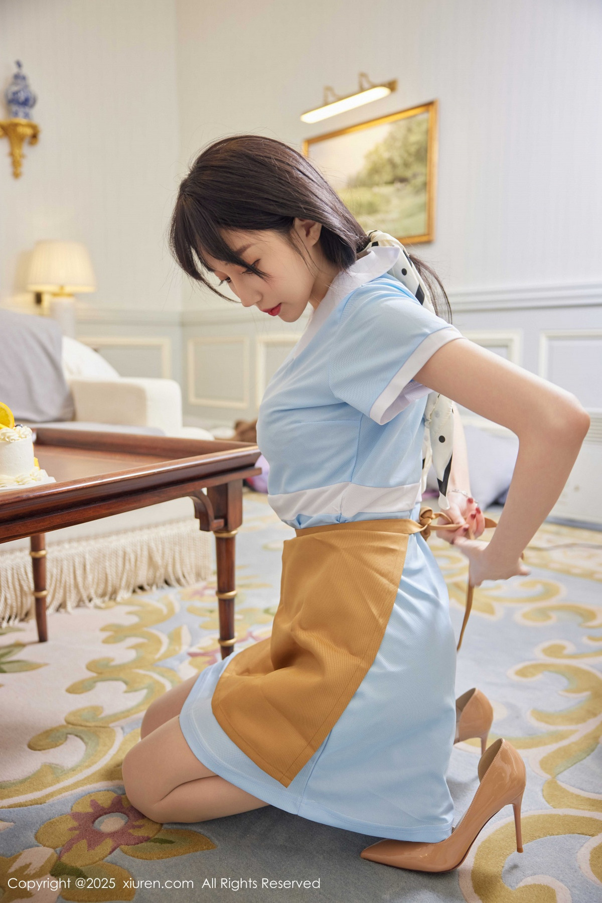 [XiuRen]高清写真图 2025.02.10 No.9864 玥儿玥er 丝袜美腿