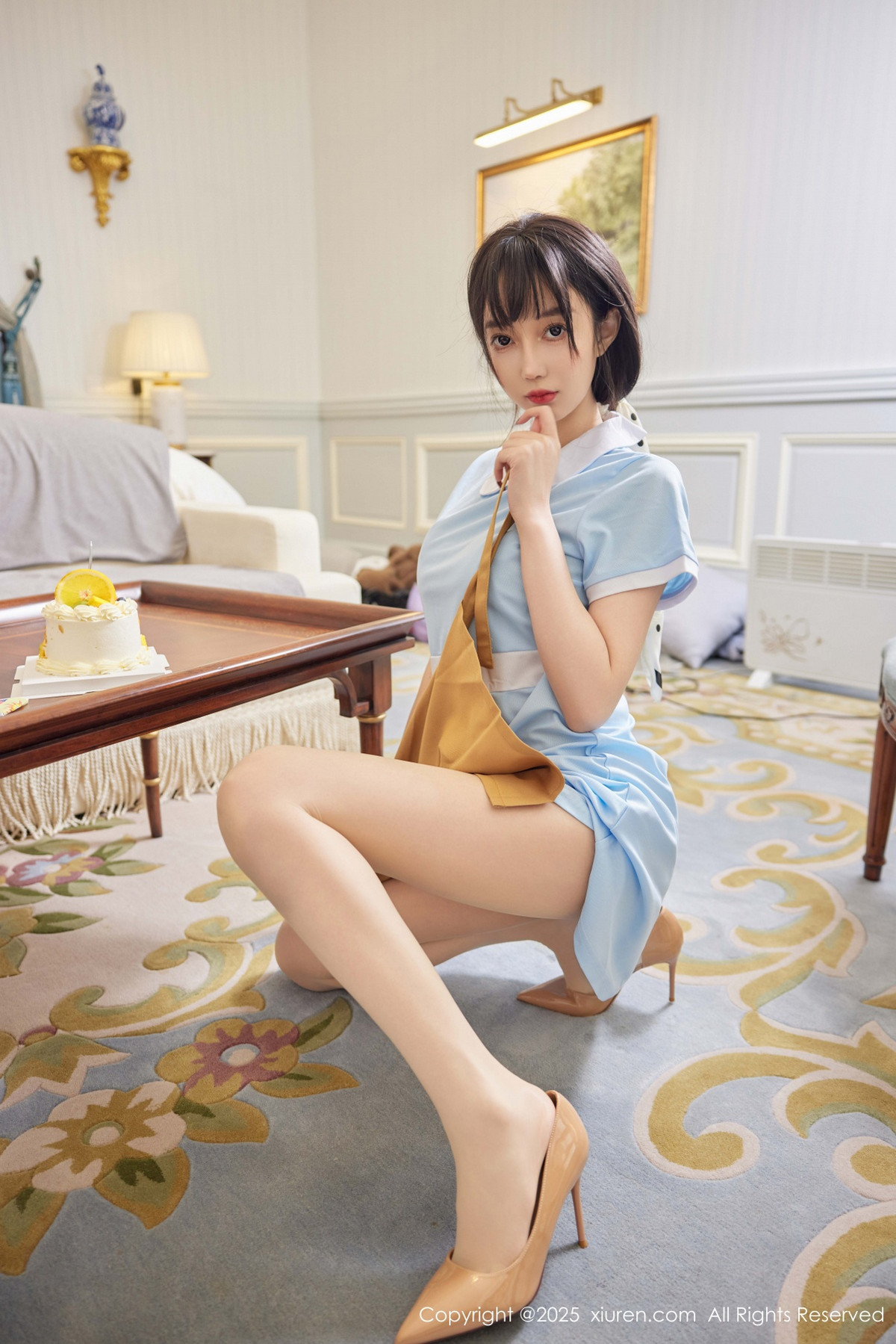 [XiuRen]高清写真图 2025.02.10 No.9864 玥儿玥er 丝袜美腿