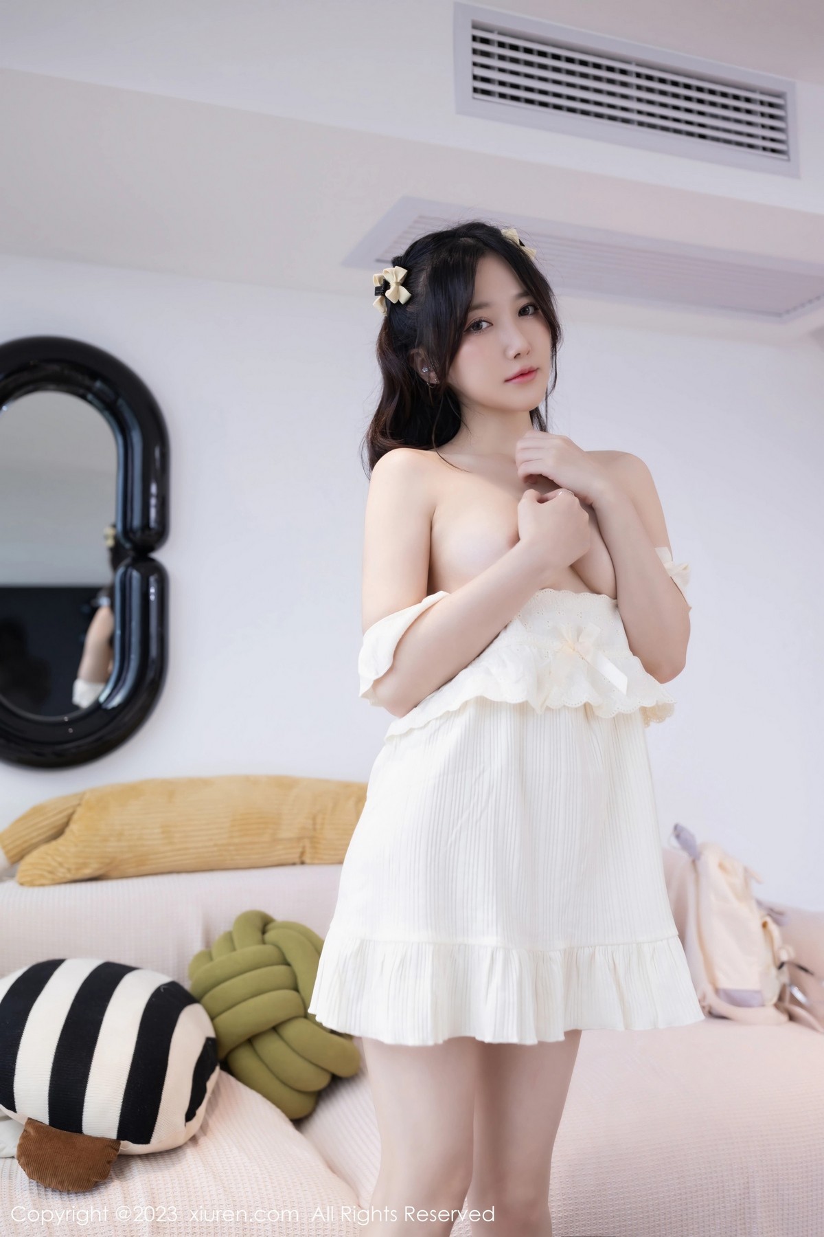 [XiuRen]高清写真图 2023.04.21 No.6615 鱼子酱Fish 清爽美腿