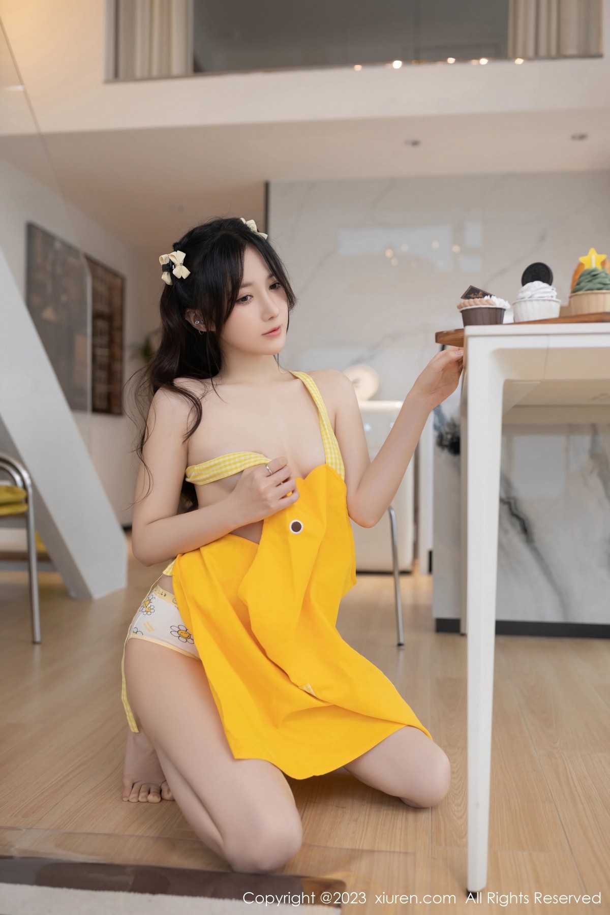 [XiuRen]高清写真图 2023.04.21 No.6615 鱼子酱Fish 清爽美腿