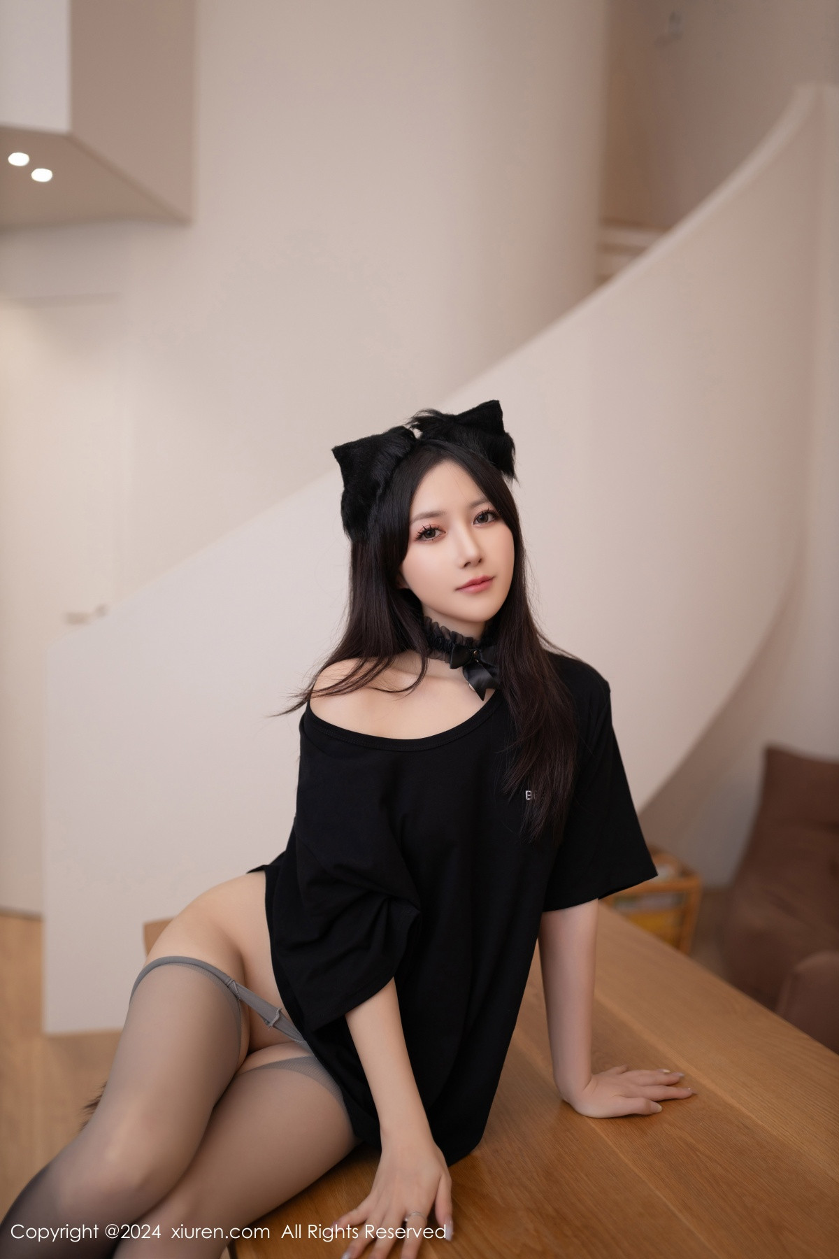 [XiuRen]高清写真图 2024.10.18 No.9314 鱼子酱Fish 美腿黑丝