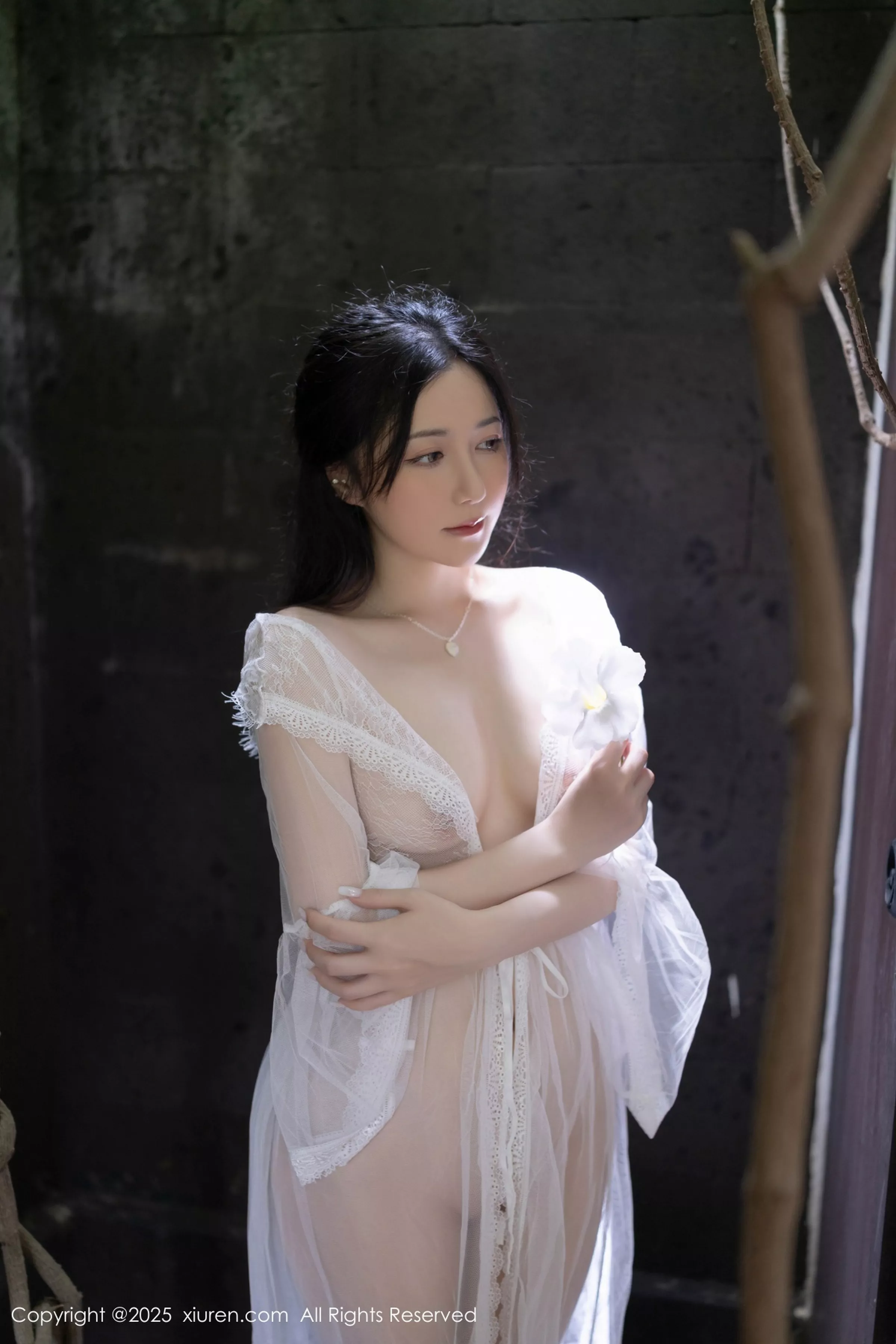 [XiuRen]高清写真图 2025.04.18 No.10173 鱼子酱Fish 轻透连衣裙