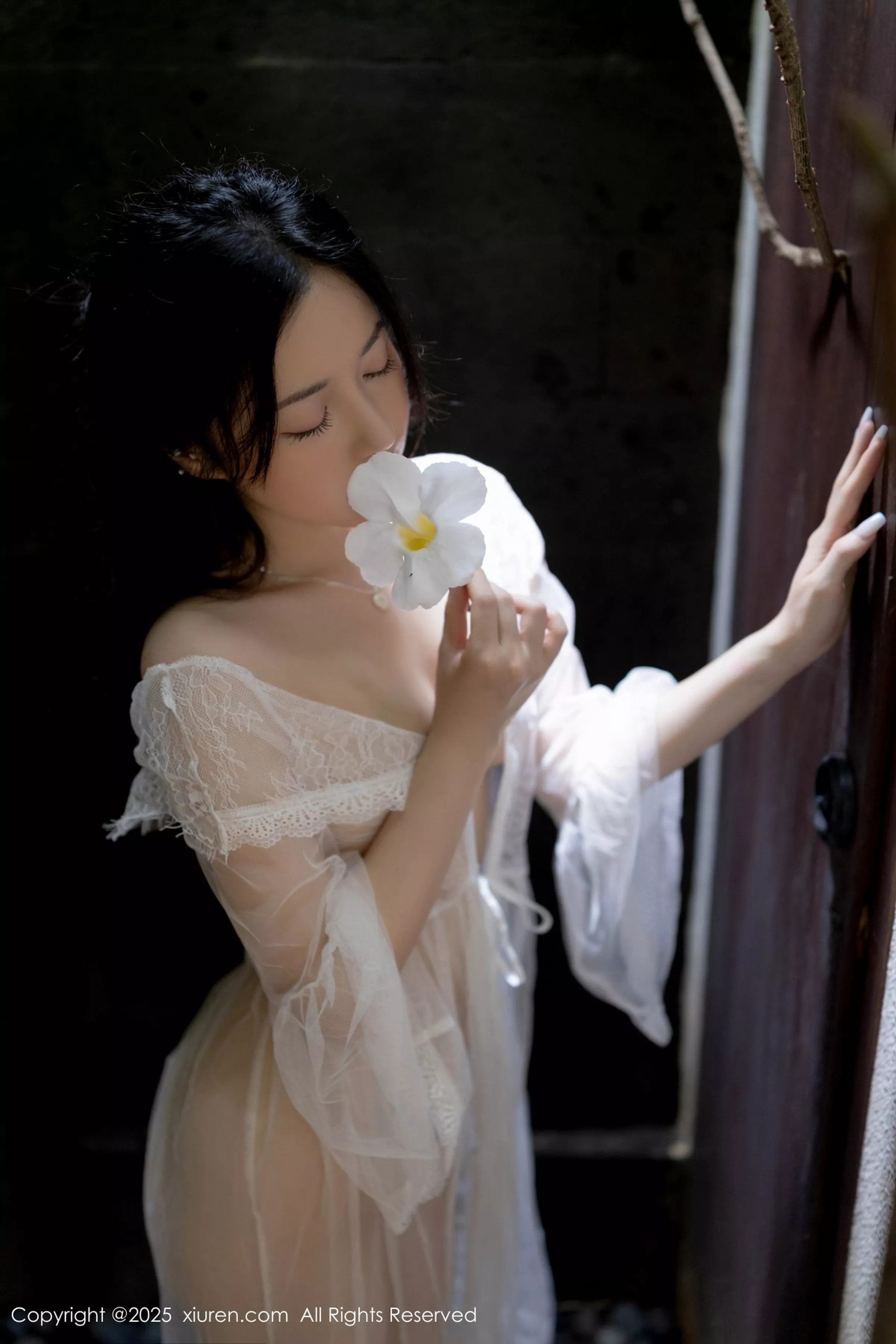 [XiuRen]高清写真图 2025.04.18 No.10173 鱼子酱Fish 轻透连衣裙