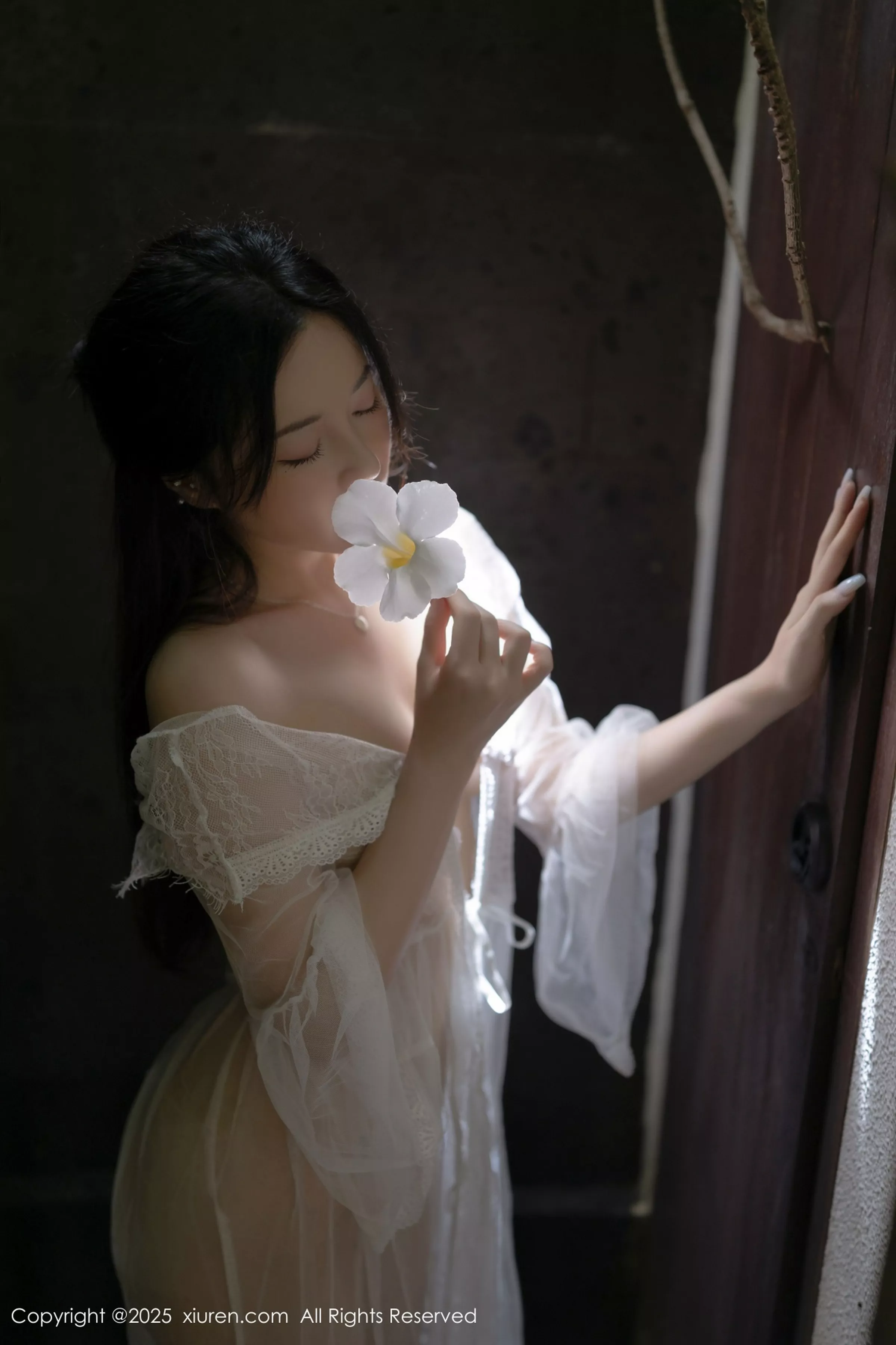 [XiuRen]高清写真图 2025.04.18 No.10173 鱼子酱Fish 轻透连衣裙