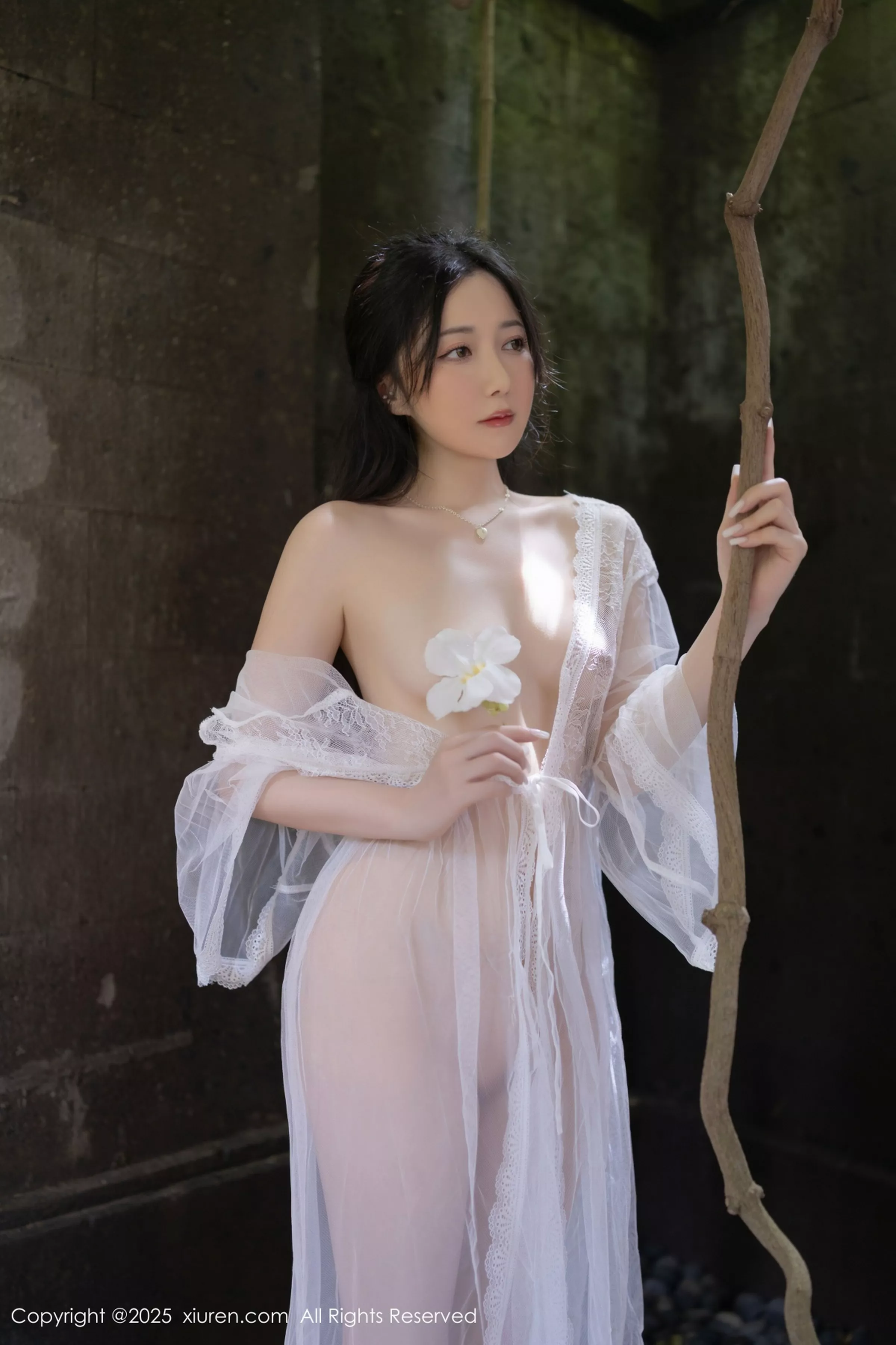 [XiuRen]高清写真图 2025.04.18 No.10173 鱼子酱Fish 轻透连衣裙