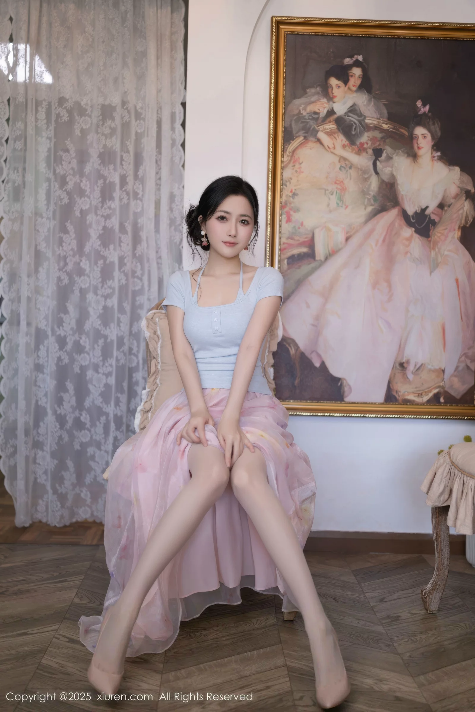 [XiuRen]高清写真图 2025.08.15 No.10656 鱼子酱Fish 肉色丝袜