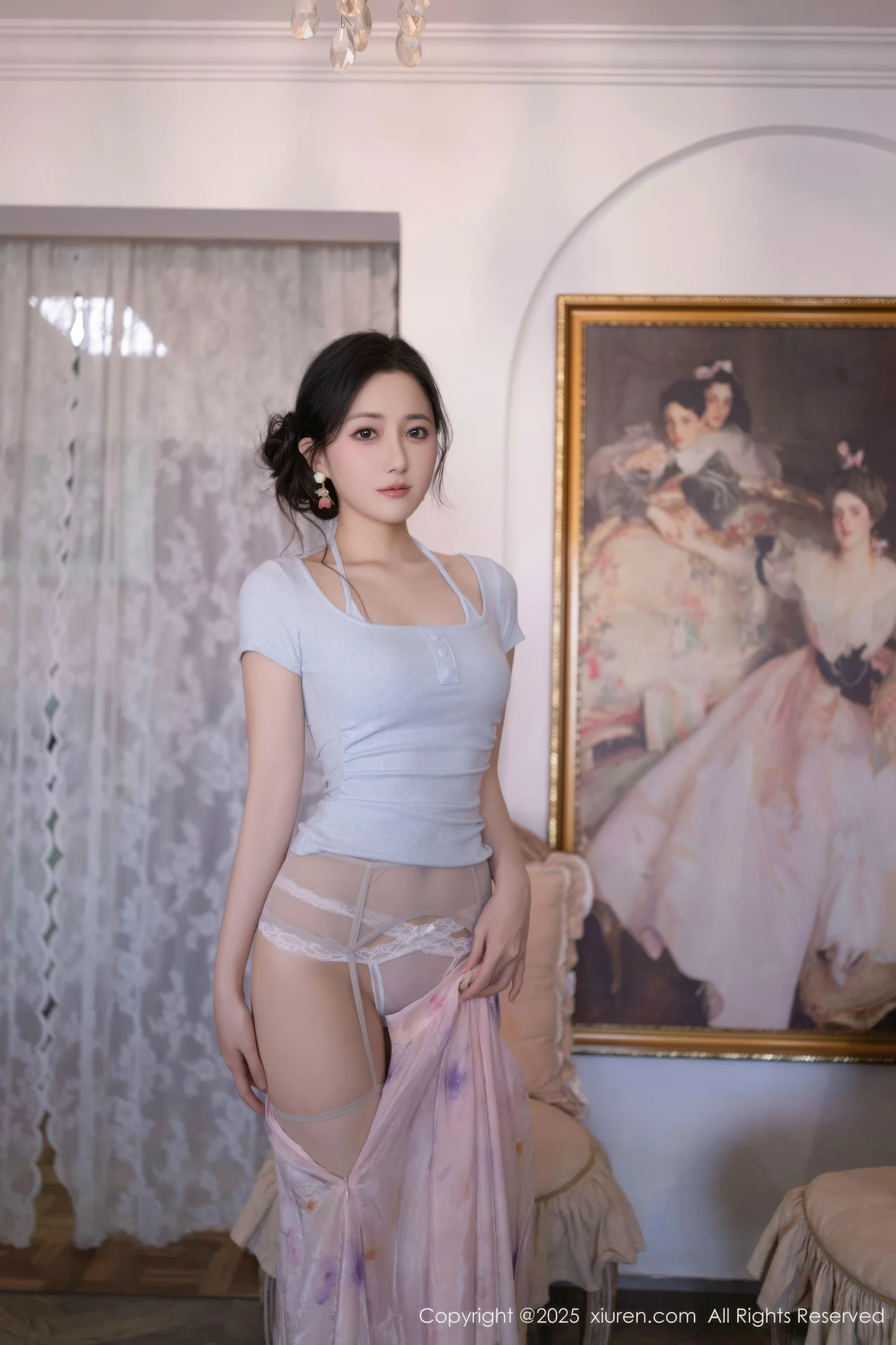 [XiuRen]高清写真图 2025.08.15 No.10656 鱼子酱Fish 肉色丝袜