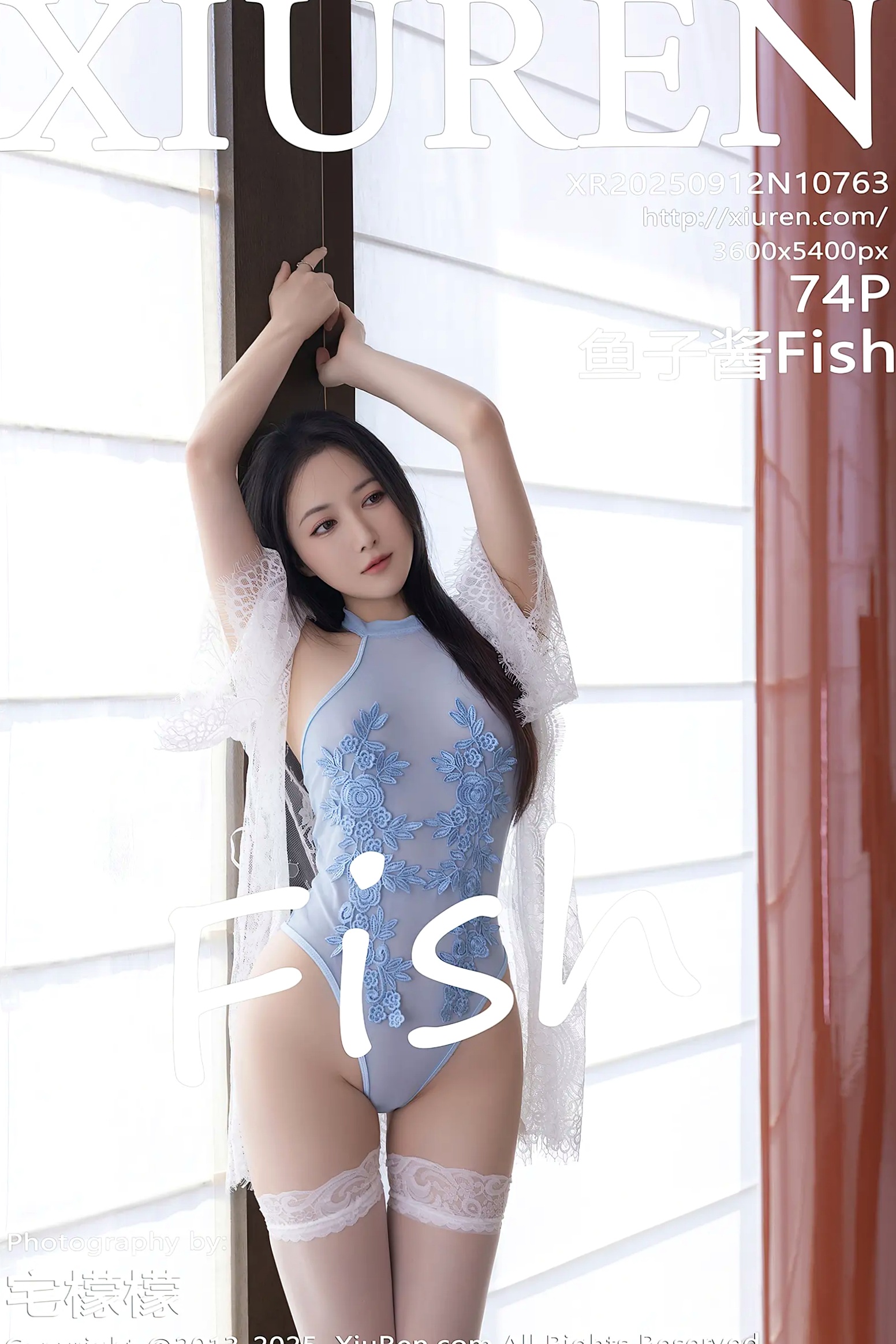 Gallery - [XiuRen]  2025.09.12 No.10763 鱼子酱Fish：都市落地窗蕾丝私房，清冷女神纯欲连体衣诱惑大尺度写真秀人网 - XiuRen 私房照性感诱惑冷艳 鱼子酱fish女神私房照_秀色女神 - image 73