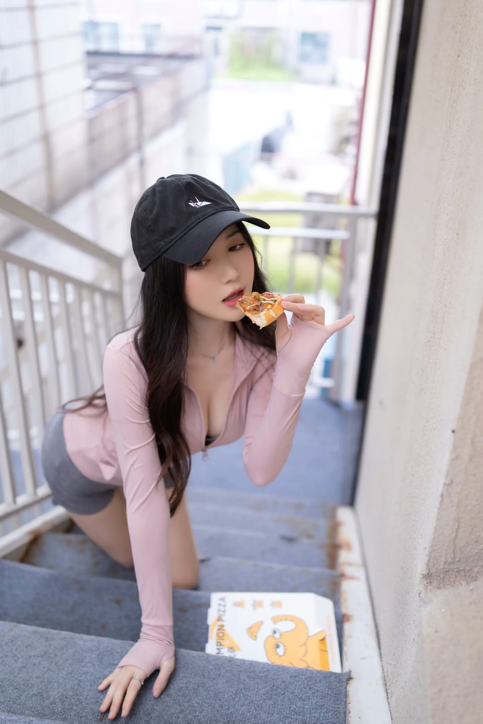 Gallery - [XR] 鱼子酱Fish 披萨主题创意私房照，大尺度性感身材曲线呈现大尺度私房照诱惑性感 鱼子酱fish女神私房照_秀色女神 - image 18