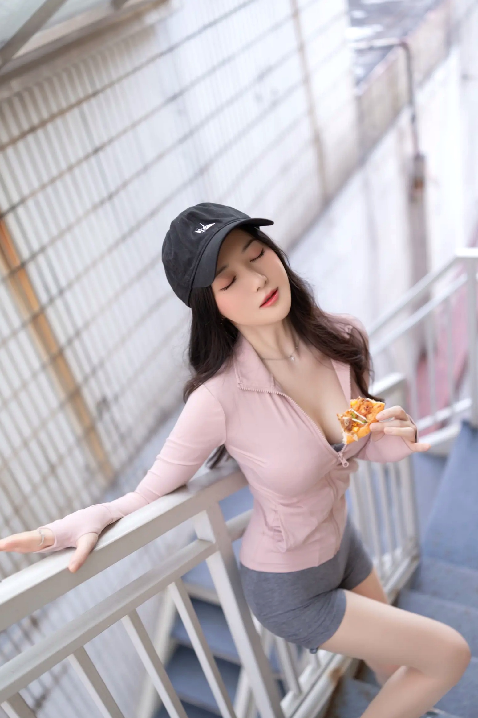 Gallery - [XR] 鱼子酱Fish 披萨主题创意私房照，大尺度性感身材曲线呈现大尺度私房照诱惑性感 鱼子酱fish女神私房照_秀色女神 - image 21