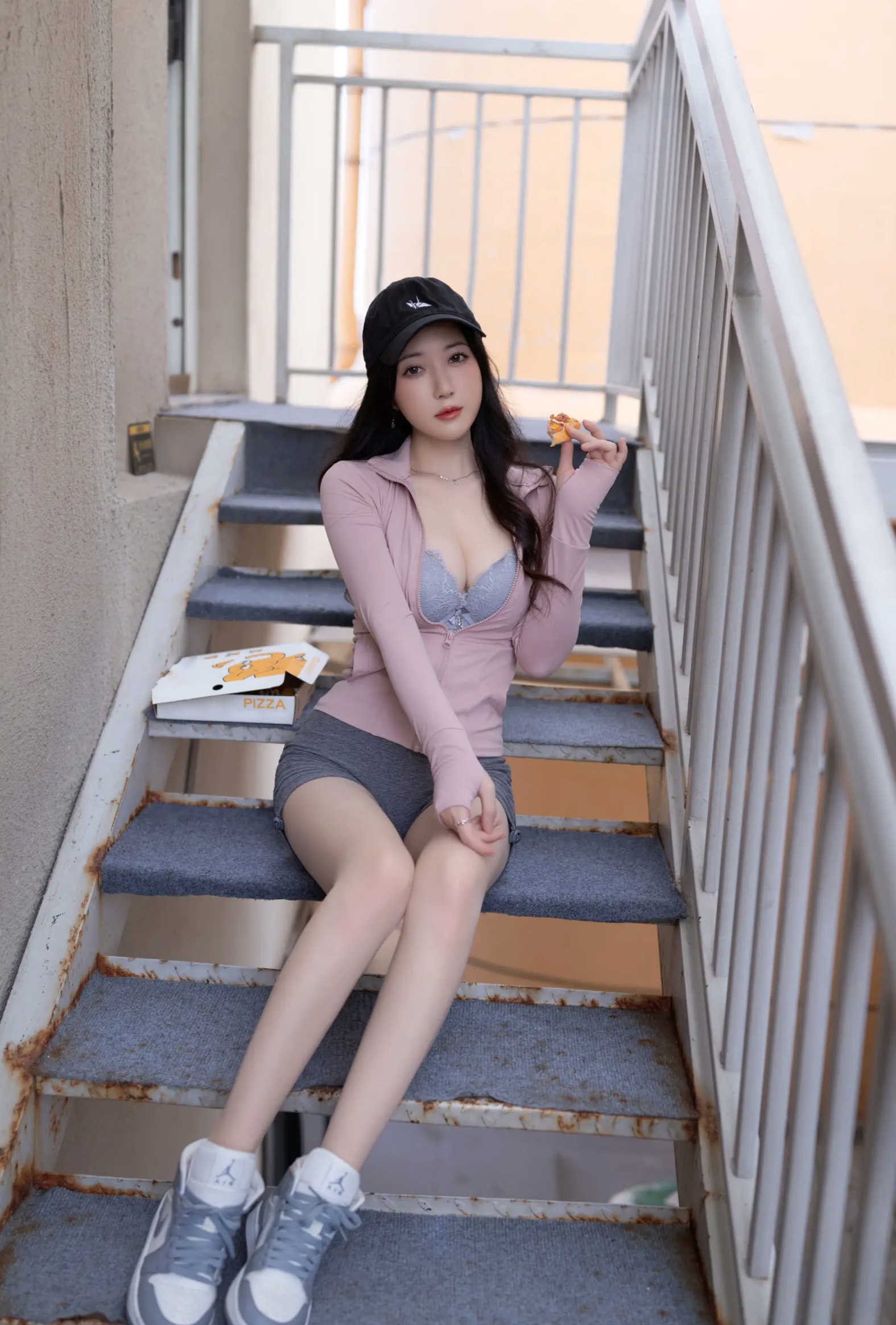 Gallery - [XR] 鱼子酱Fish 披萨主题创意私房照，大尺度性感身材曲线呈现大尺度私房照诱惑性感 鱼子酱fish女神私房照_秀色女神 - image 30