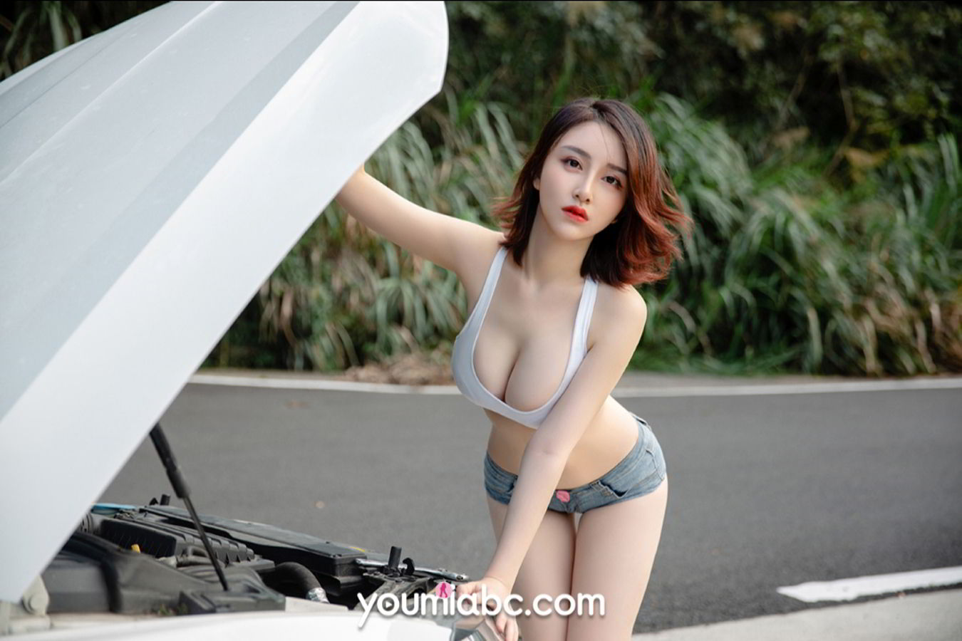 YouMi尤蜜 2020.10.20 沈善熙 修车中の巨乳娘