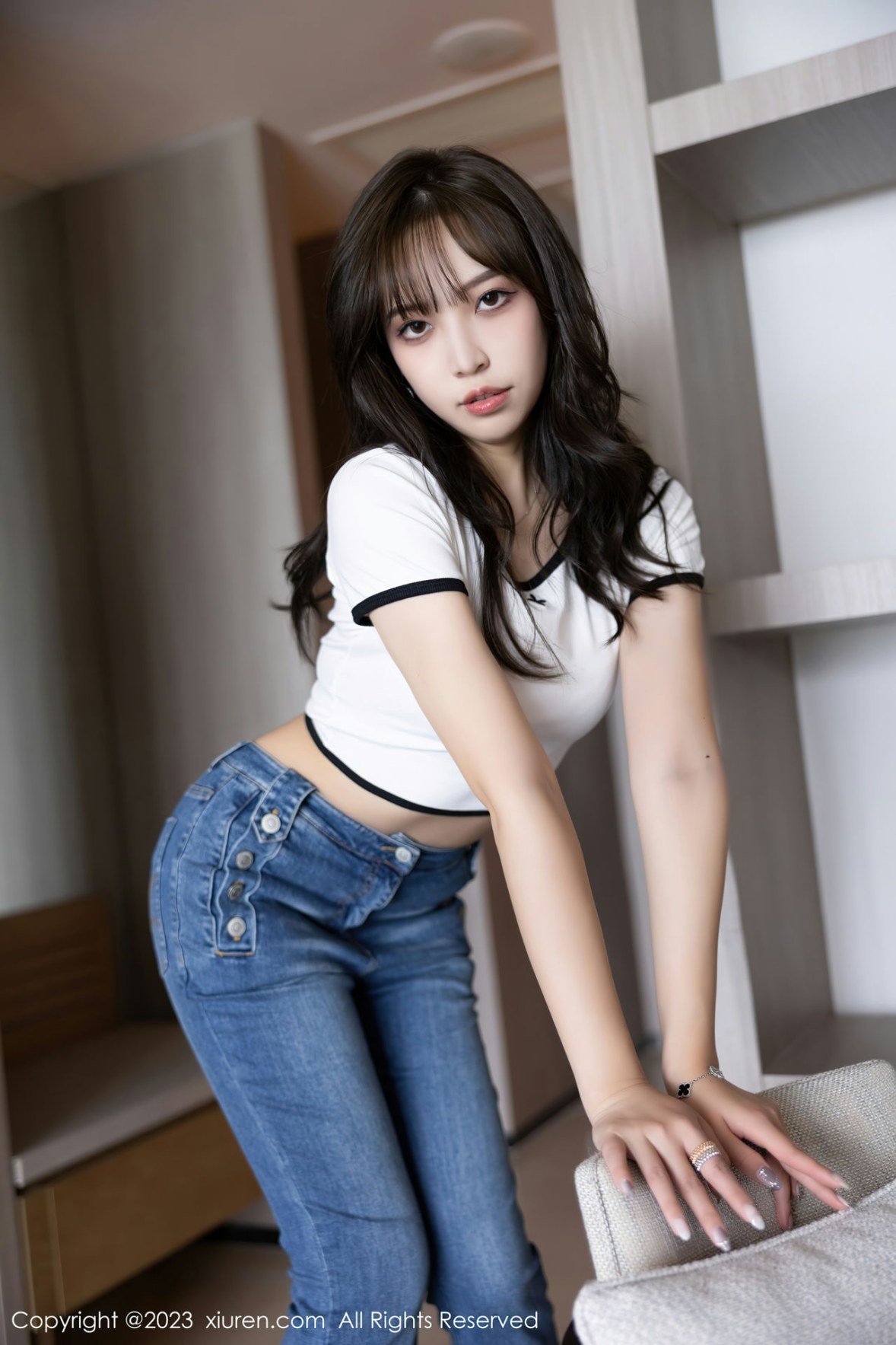 [XiuRen]高清写真图 2023.01.19 No.6160 郑颖姗Bev 蕾丝内衣