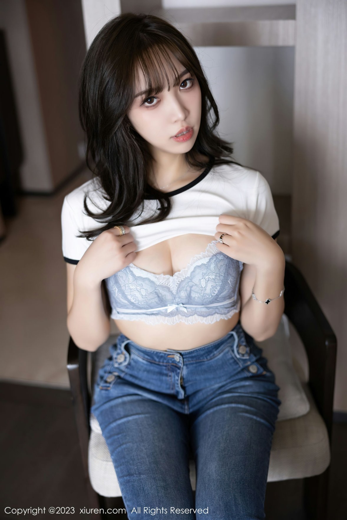 [XiuRen]高清写真图 2023.01.19 No.6160 郑颖姗Bev 蕾丝内衣