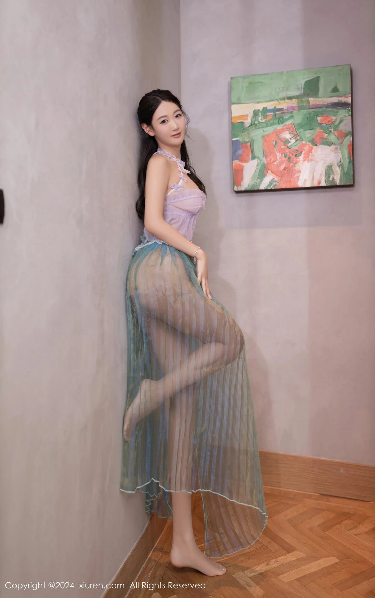 [XiuRen]高清写真图 2024.06.03 No.8644 唐安琪 丝袜美腿