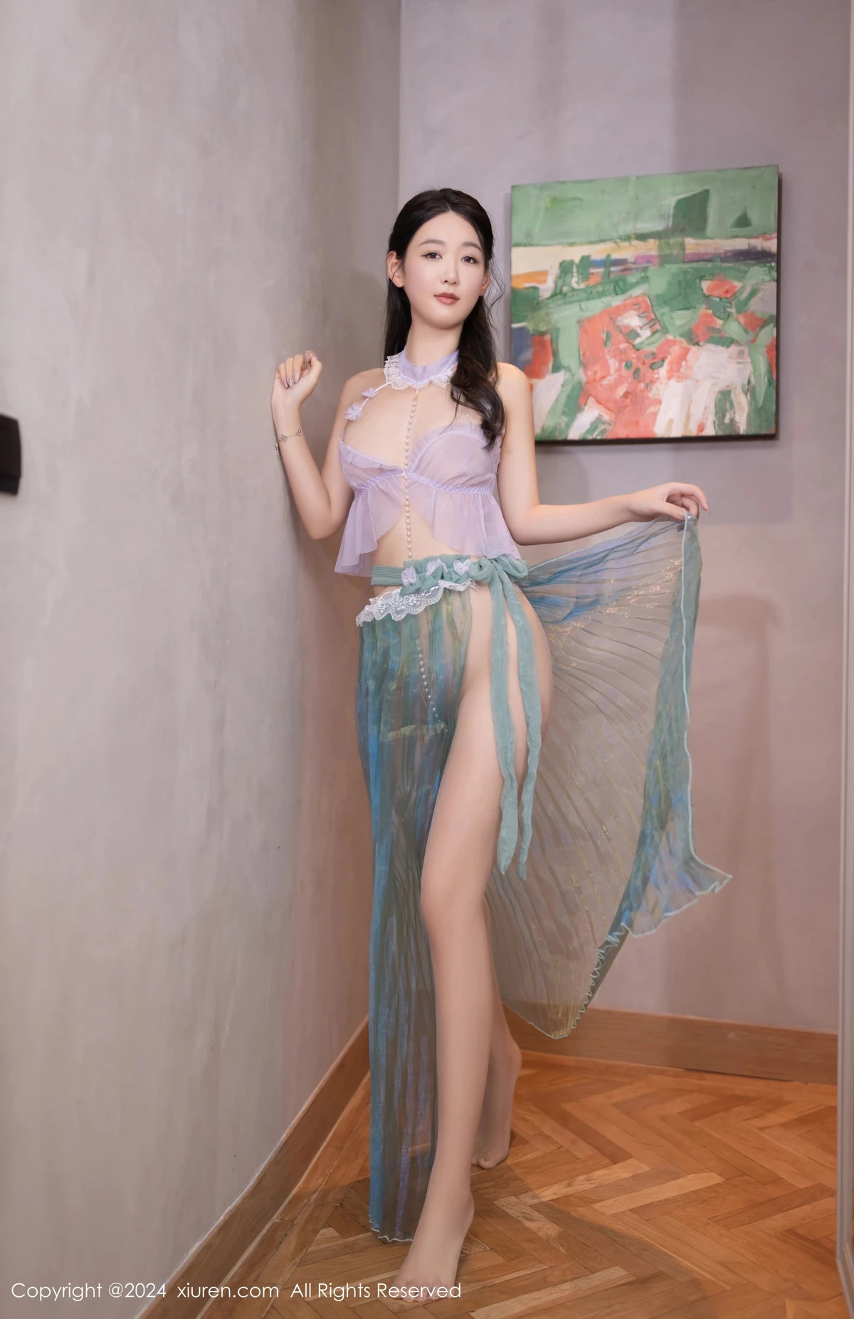 [XiuRen]高清写真图 2024.06.03 No.8644 唐安琪 丝袜美腿