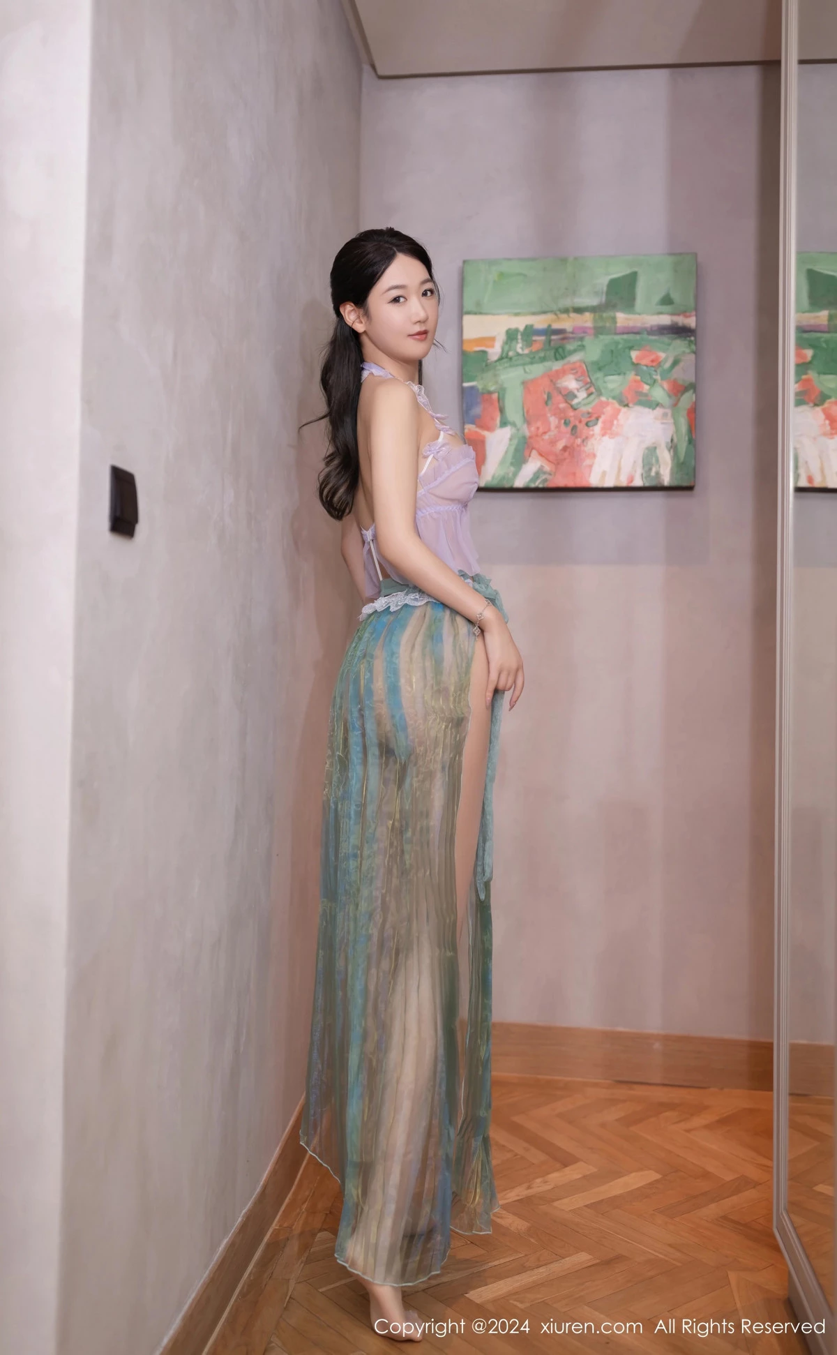 [XiuRen]高清写真图 2024.06.03 No.8644 唐安琪 丝袜美腿