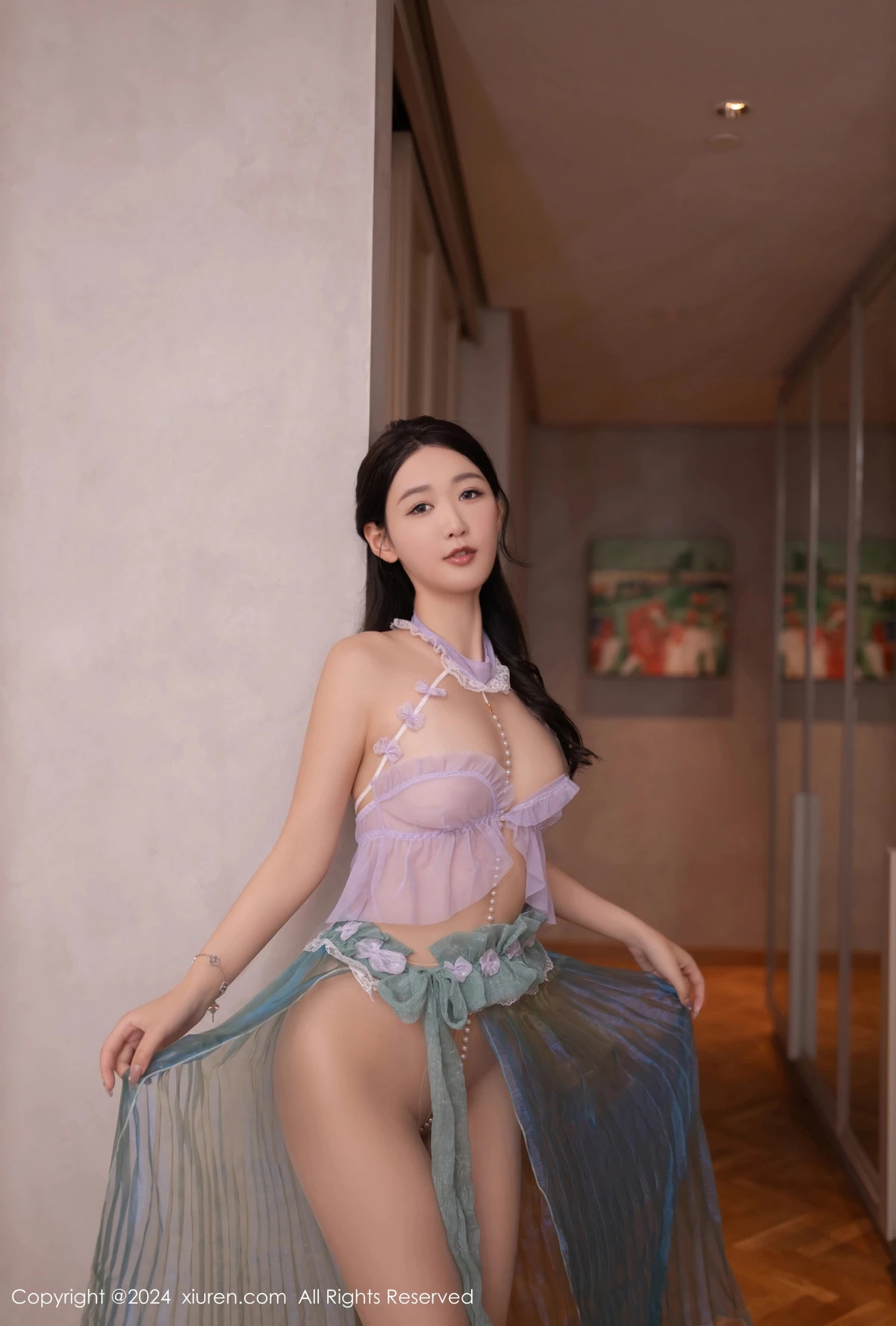 [XiuRen]高清写真图 2024.06.03 No.8644 唐安琪 丝袜美腿