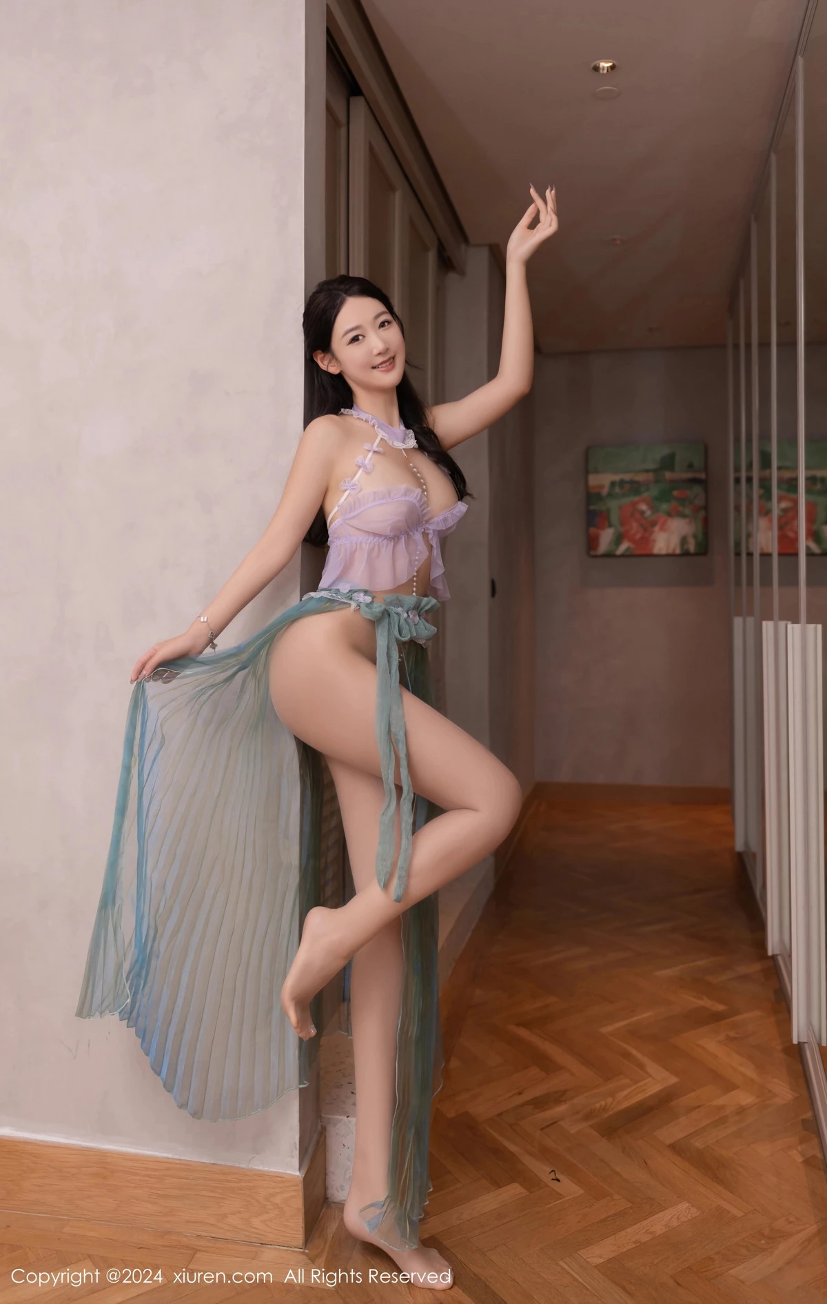 [XiuRen]高清写真图 2024.06.03 No.8644 唐安琪 丝袜美腿