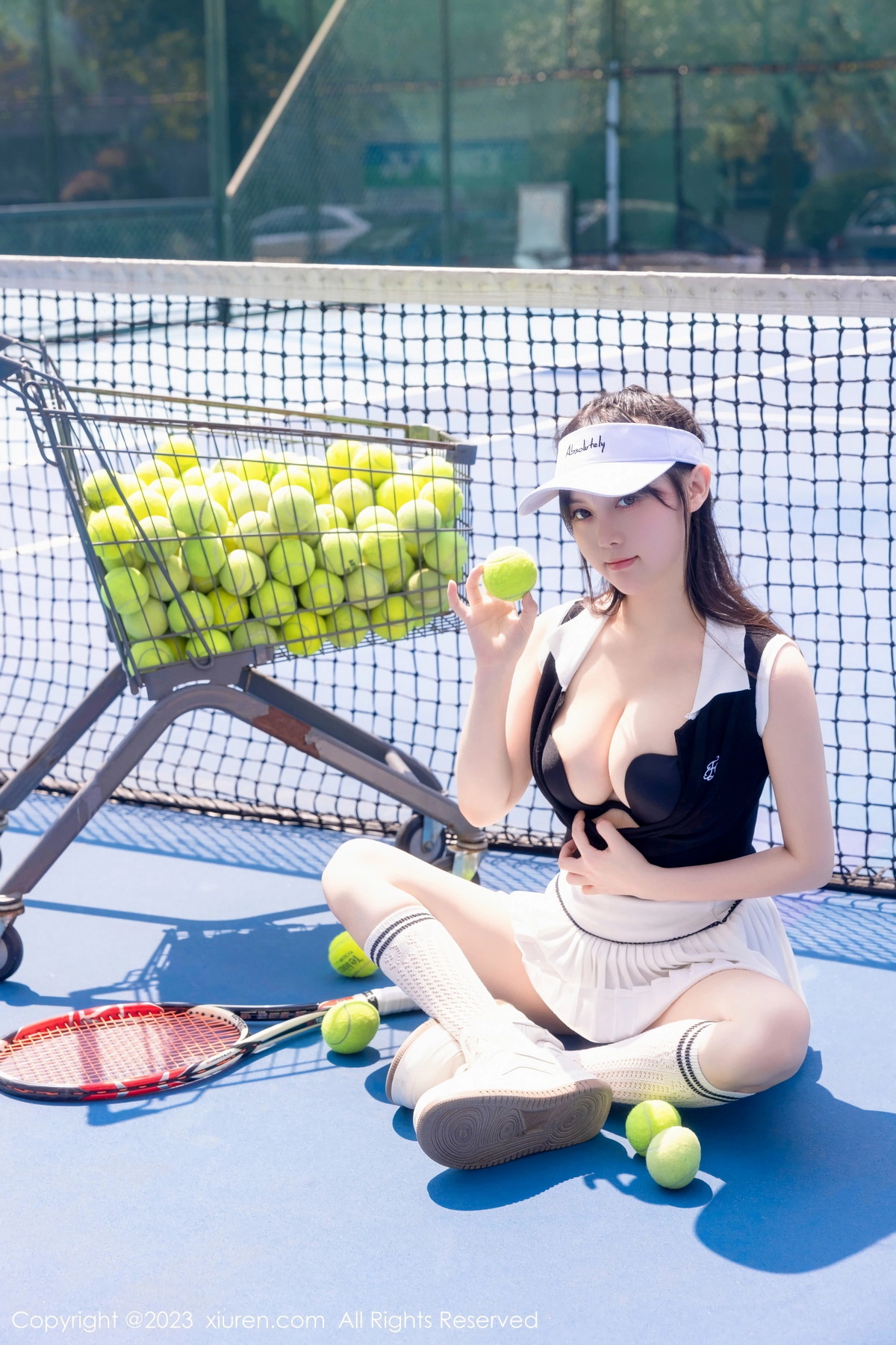 [XiuRen]高清写真图 2023.10.07 No.7467 豆瓣酱 网球美臀
