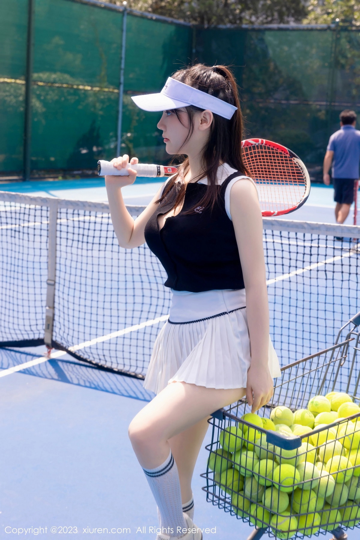[XiuRen]高清写真图 2023.10.07 No.7467 豆瓣酱 网球美臀