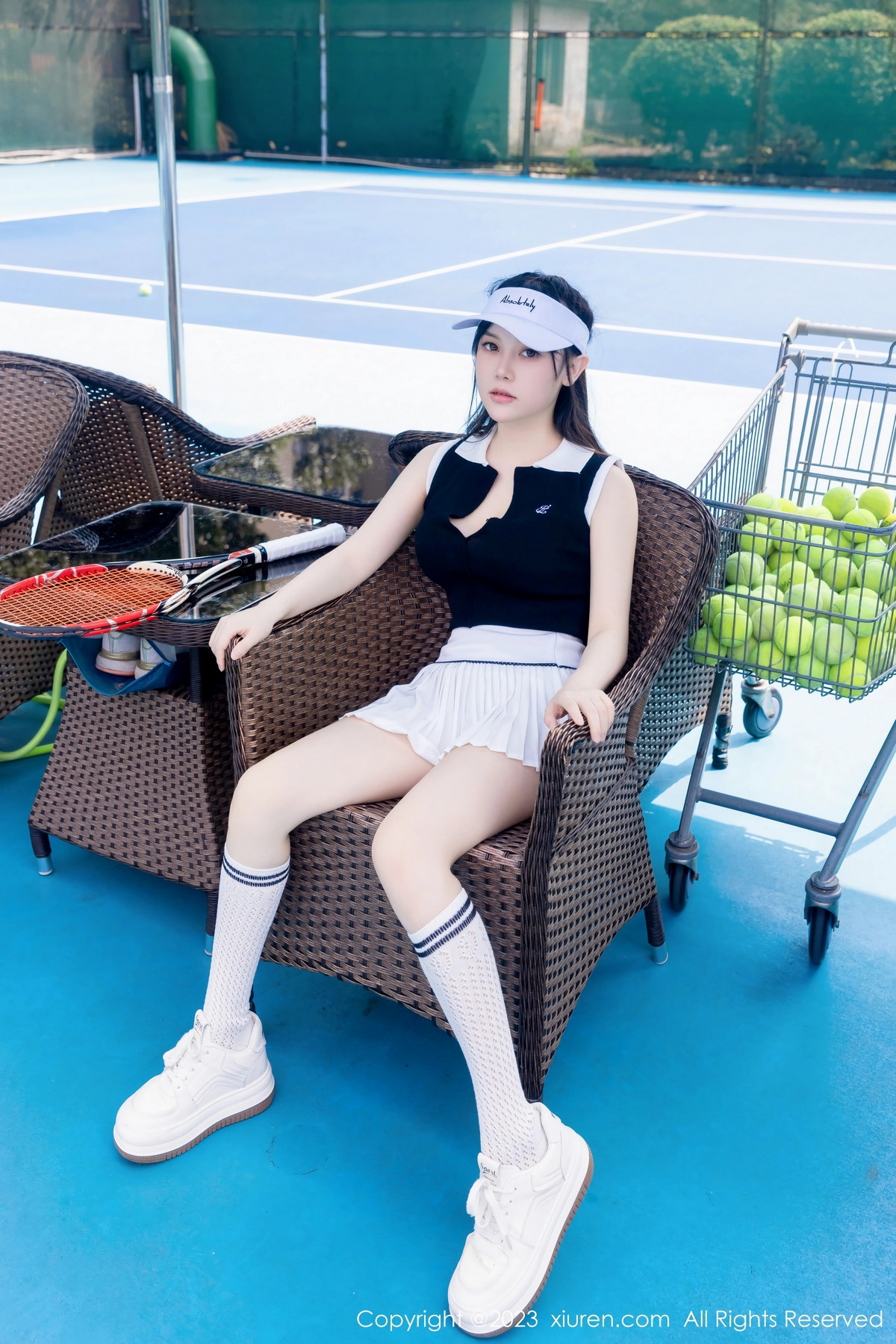 [XiuRen]高清写真图 2023.10.07 No.7467 豆瓣酱 网球美臀