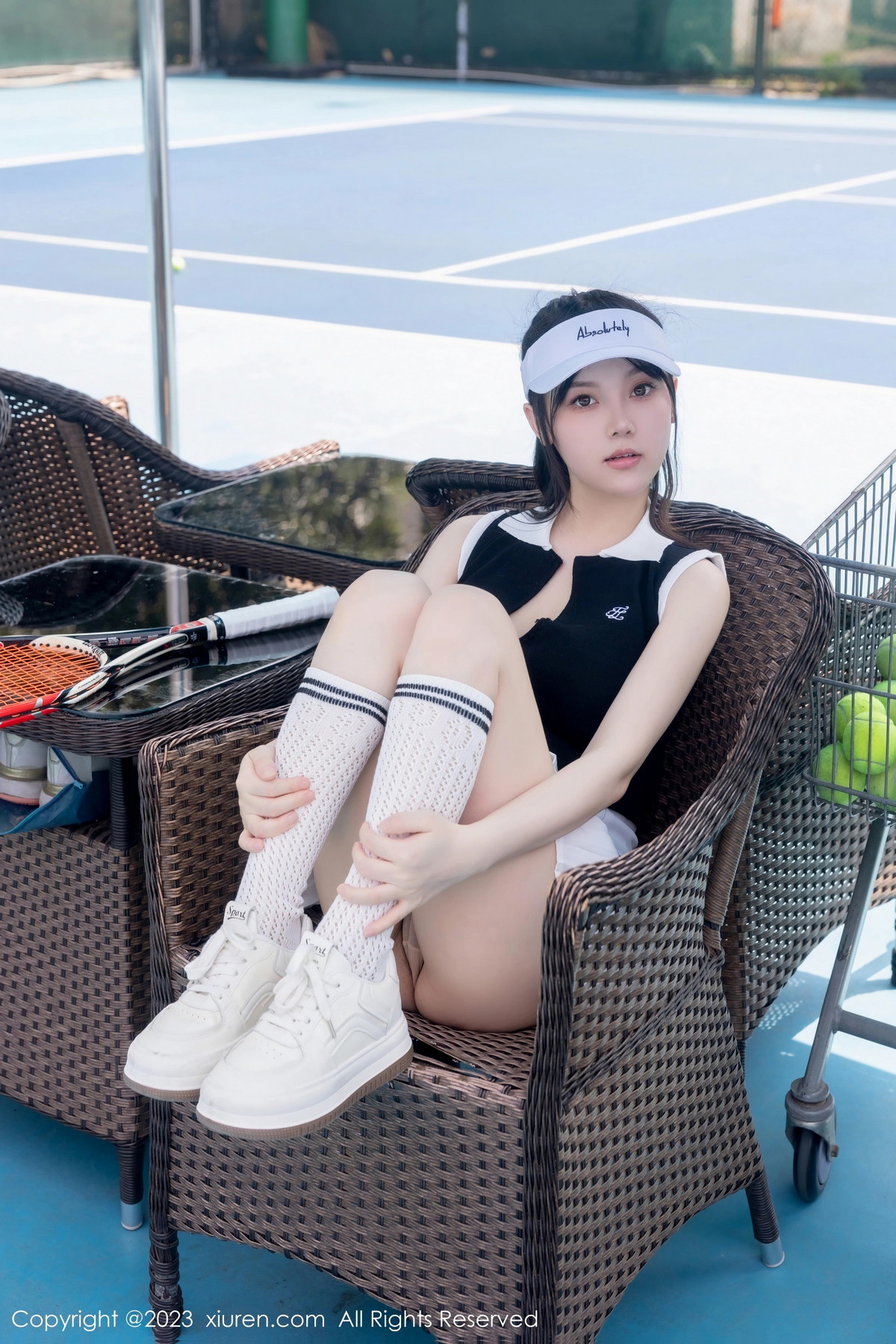 [XiuRen]高清写真图 2023.10.07 No.7467 豆瓣酱 网球美臀