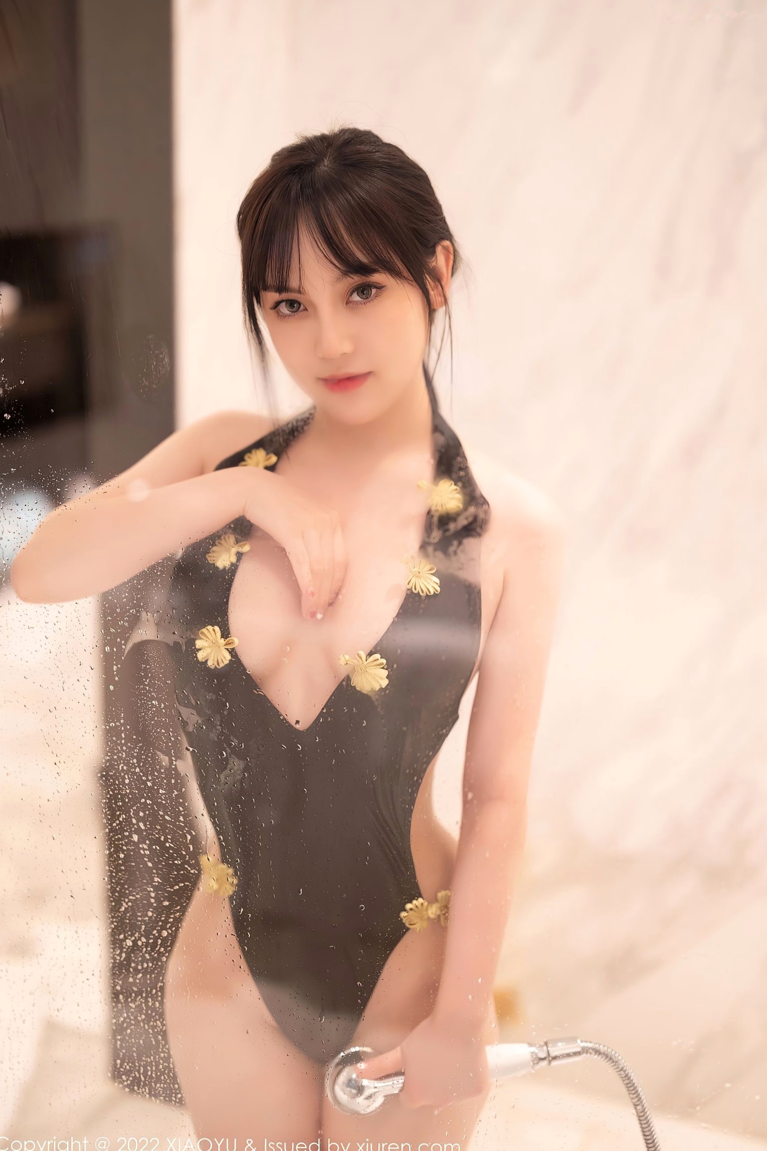 Gallery - XiaoYu语画界 - Painting World -761-豆瓣酱-粉色轻透服饰白丝袜-精选私房照-性感女神浴室诱惑大尺度-2022.04.20语画界 - Painting World 性感私房照诱惑极品 豆瓣酱女神私房照_秀色女神 - image 57