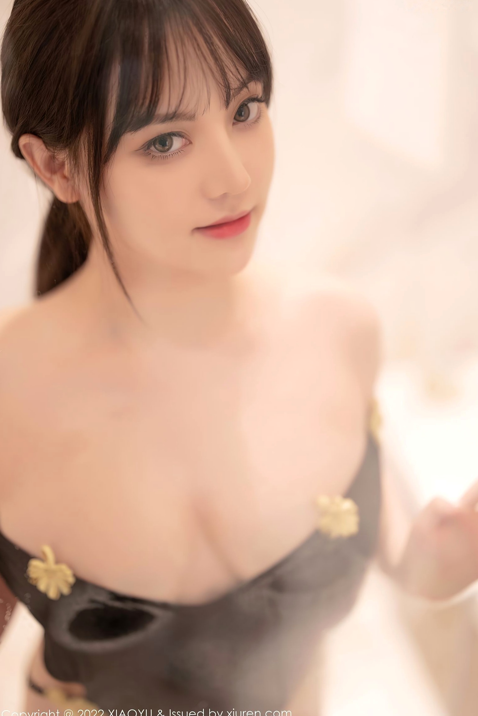 Gallery - XiaoYu语画界 - Painting World -761-豆瓣酱-粉色轻透服饰白丝袜-精选私房照-性感女神浴室诱惑大尺度-2022.04.20语画界 - Painting World 性感私房照诱惑极品 豆瓣酱女神私房照_秀色女神 - image 68