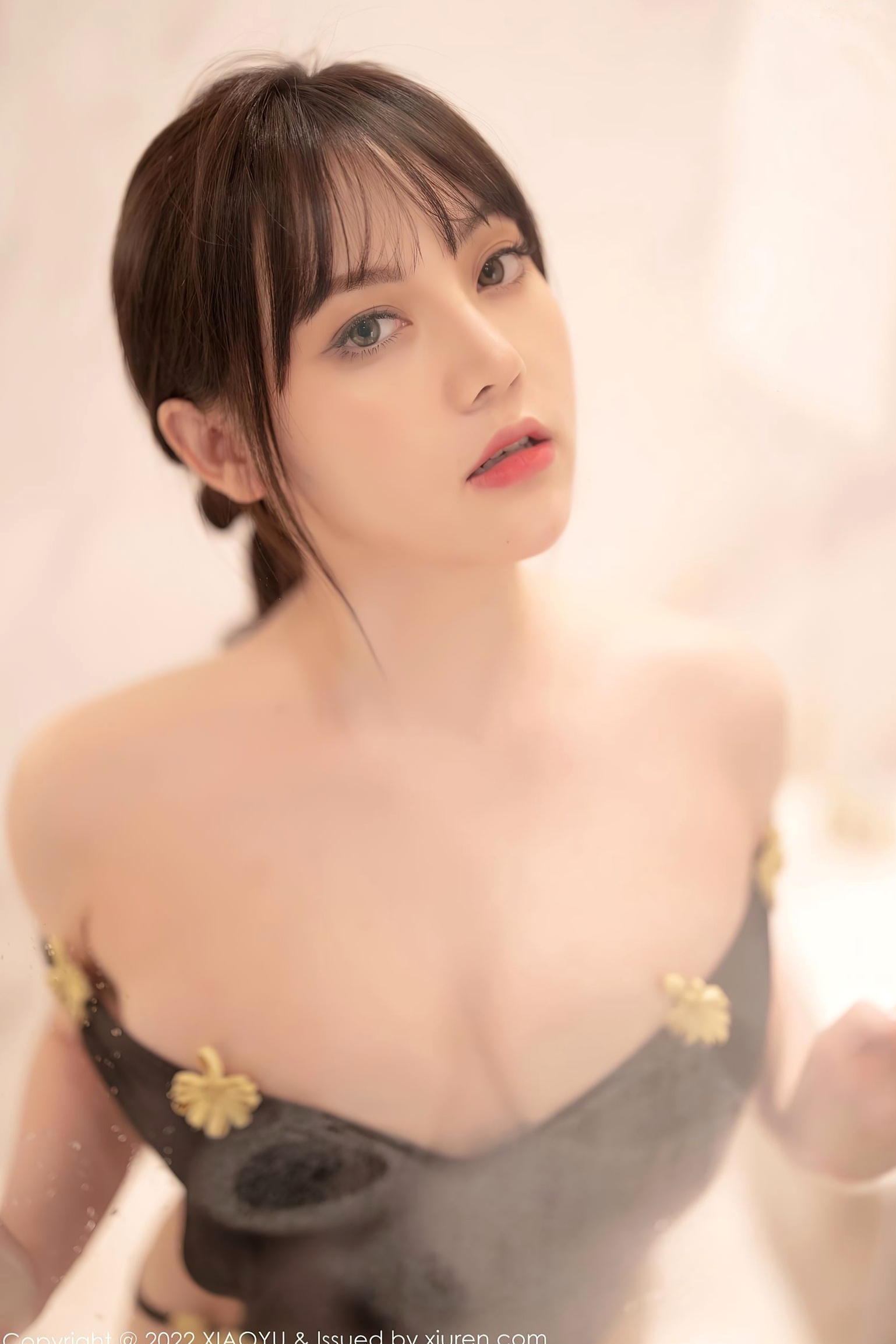 Gallery - XiaoYu语画界 - Painting World -761-豆瓣酱-粉色轻透服饰白丝袜-精选私房照-性感女神浴室诱惑大尺度-2022.04.20语画界 - Painting World 性感私房照诱惑极品 豆瓣酱女神私房照_秀色女神 - image 69
