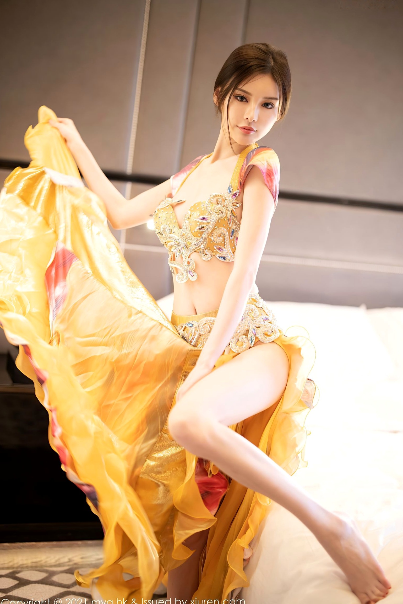 Gallery - MyGirl美媛馆-小夕Juju性感泰式服饰旅拍，诱惑身姿曲线毕露，绝美私房视觉大赏性感诱惑私房照美媛馆极品 小夕juju女神私房照_秀色女神 - image 9