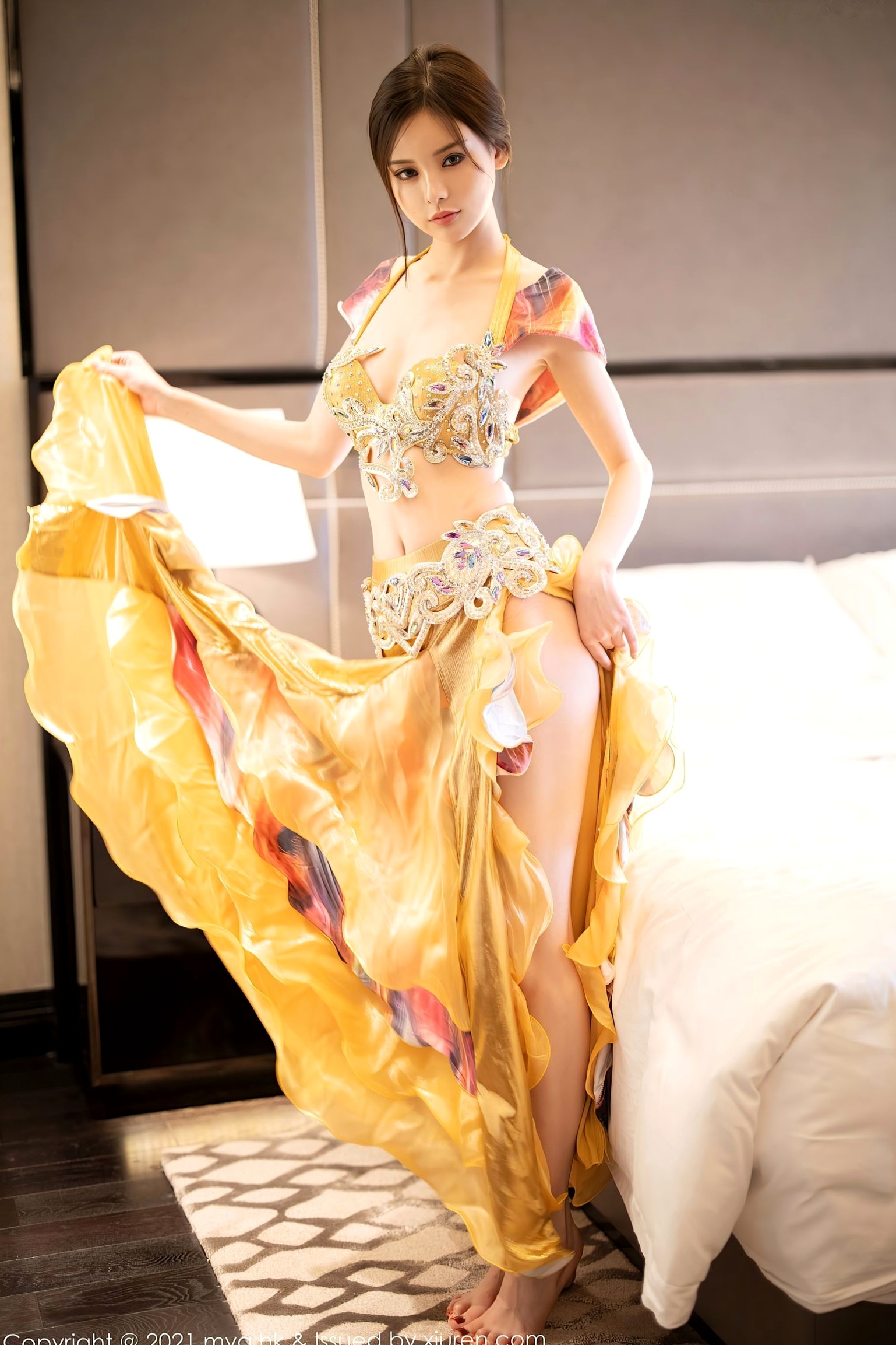 Gallery - MyGirl美媛馆-小夕Juju性感泰式服饰旅拍，诱惑身姿曲线毕露，绝美私房视觉大赏性感诱惑私房照美媛馆极品 小夕juju女神私房照_秀色女神 - image 10
