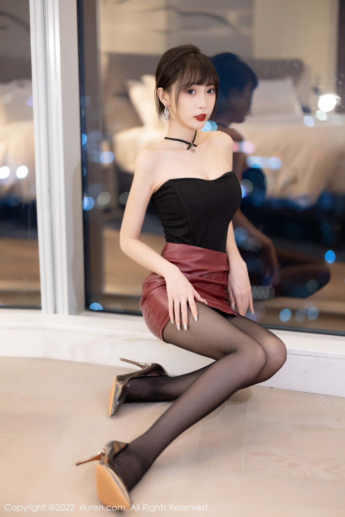 [XiuRen]高清写真图 2022.11.09 No.5831 林星阑 黑丝美腿