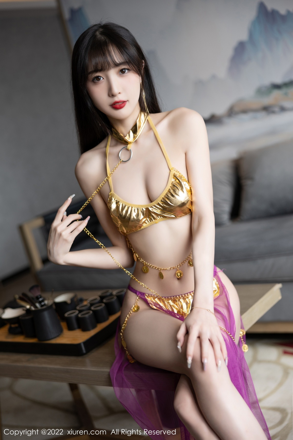 [XiuRen]高清写真图 2022.11.23 No.5901 林星阑 比基尼美腿