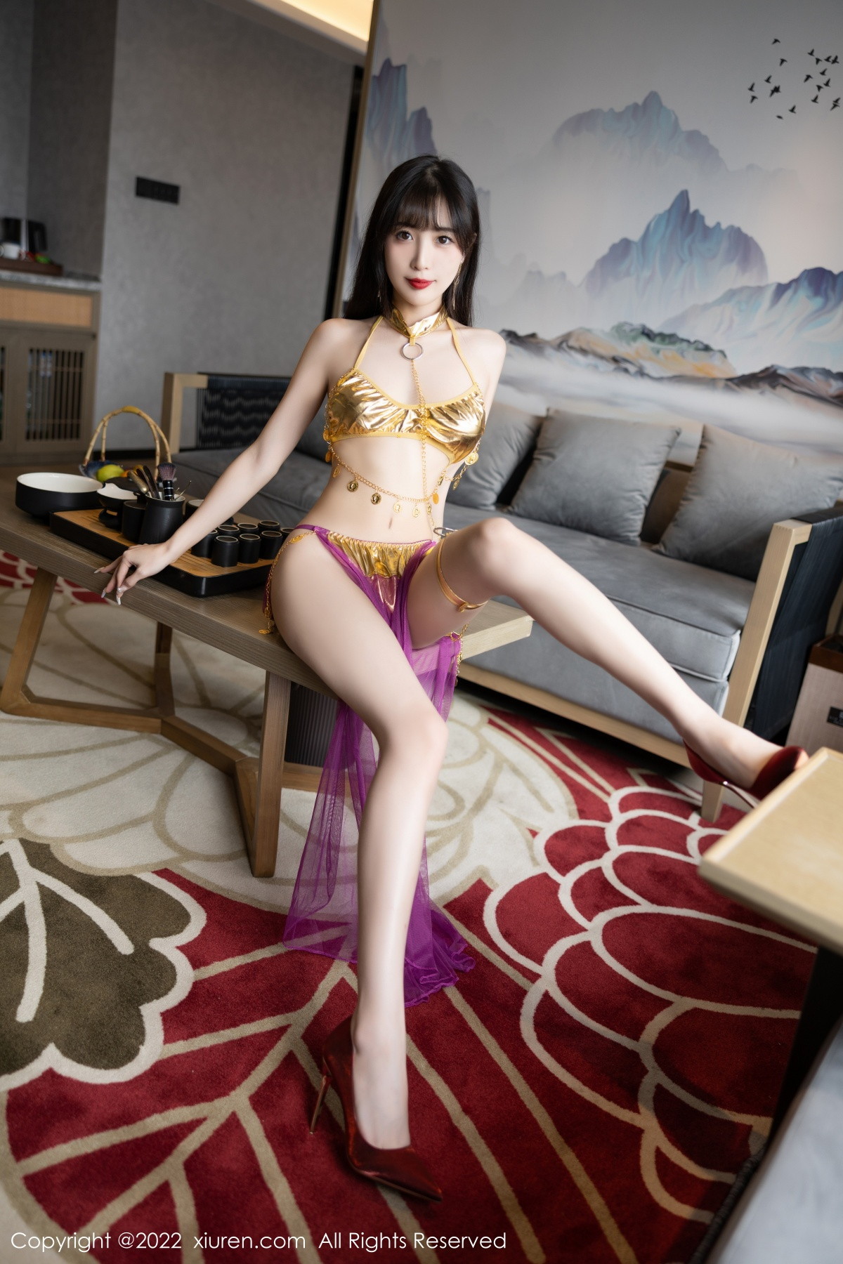 [XiuRen]高清写真图 2022.11.23 No.5901 林星阑 比基尼美腿