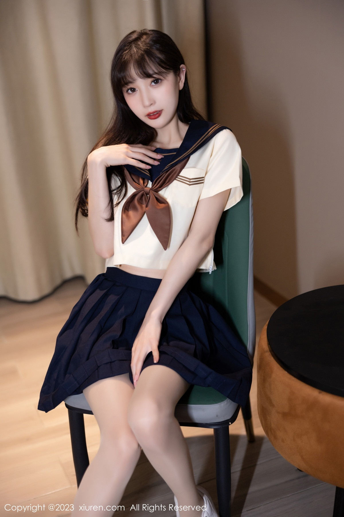 [XiuRen]高清写真图 2023.01.12 No.6126 林星阑 制服美腿
