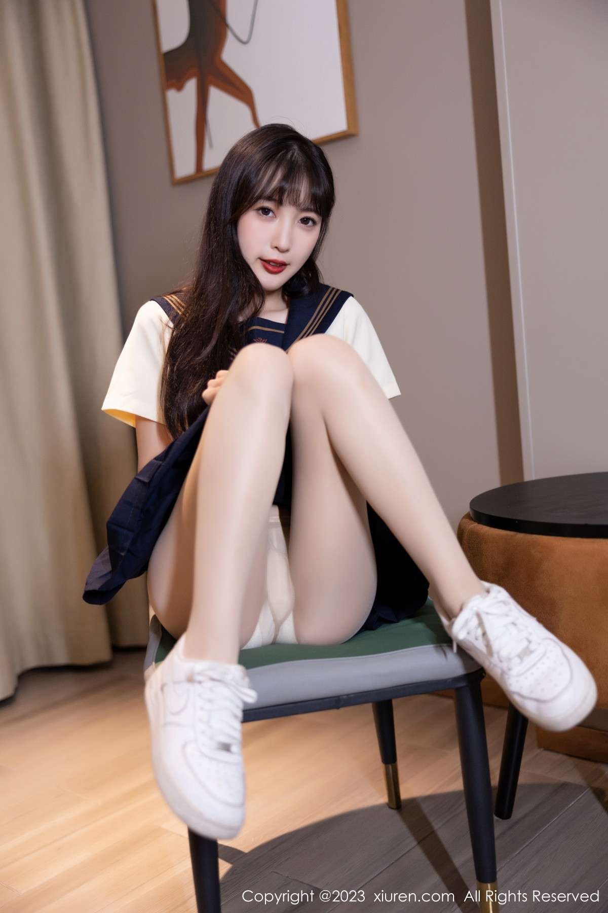 [XiuRen]高清写真图 2023.01.12 No.6126 林星阑 制服美腿