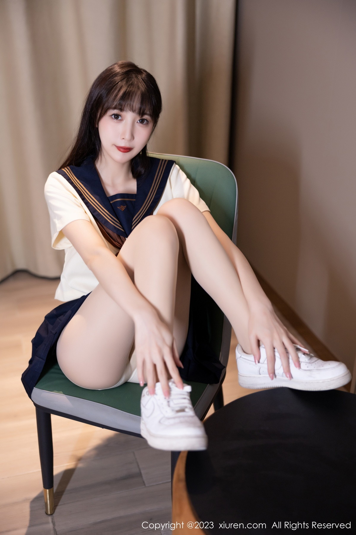 [XiuRen]高清写真图 2023.01.12 No.6126 林星阑 制服美腿